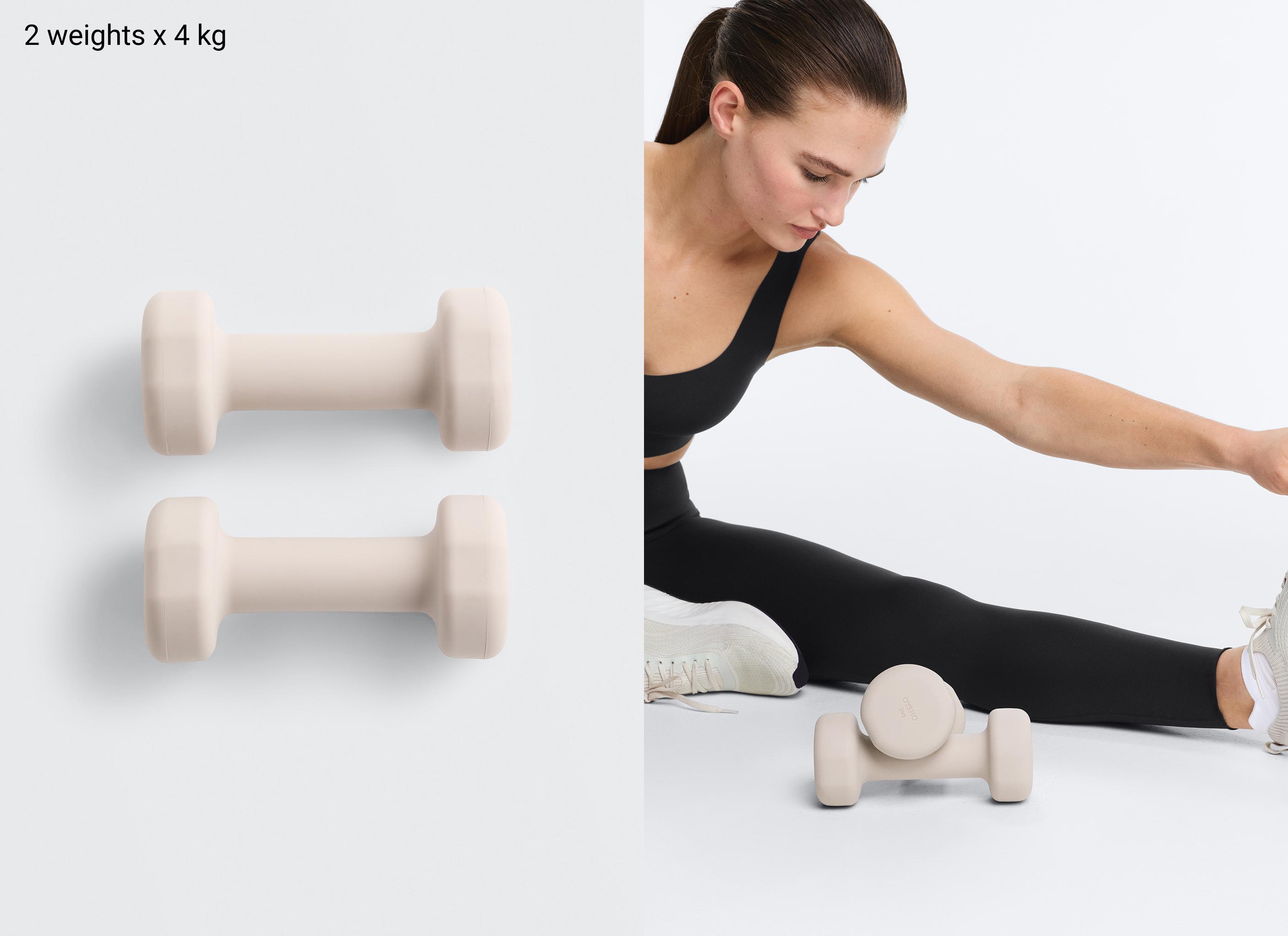 2 x 2kg Dumbbells — MID-MINK