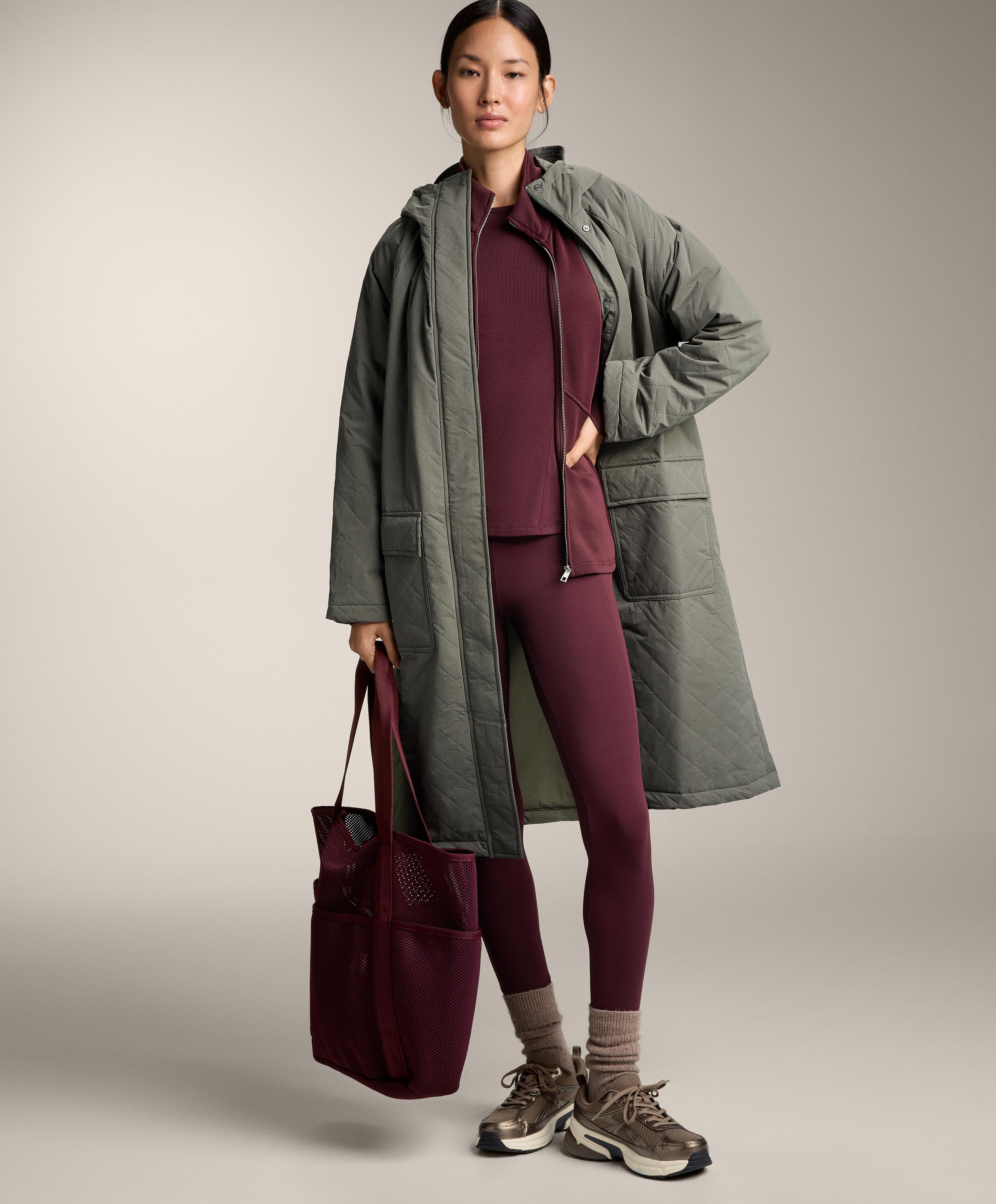 Long sleeve rib T-shirt with cotton and modal Long sleeve rib T-shirt with cotton and modal