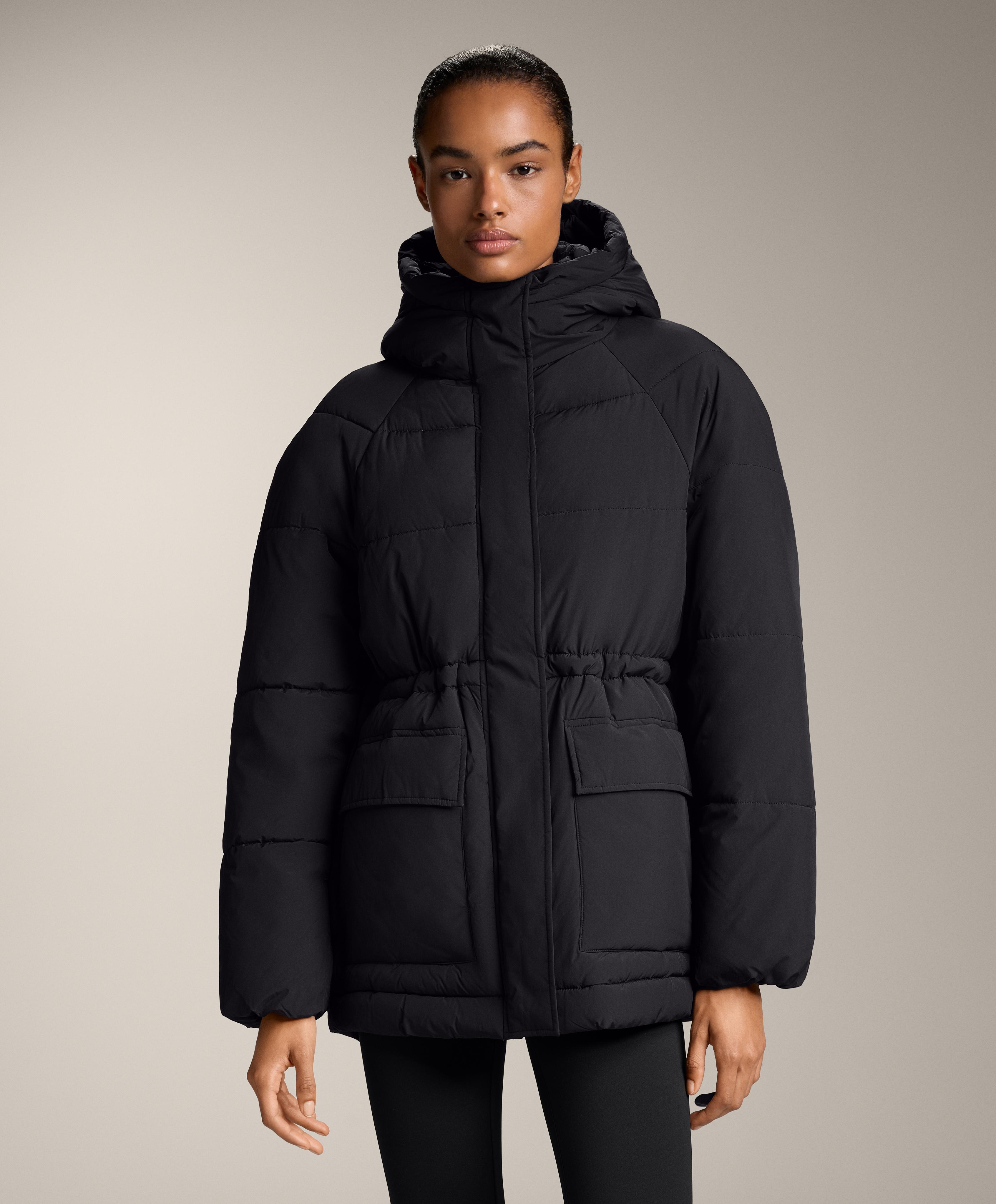 Primaloft® water-repellent padded jacket — BLACK