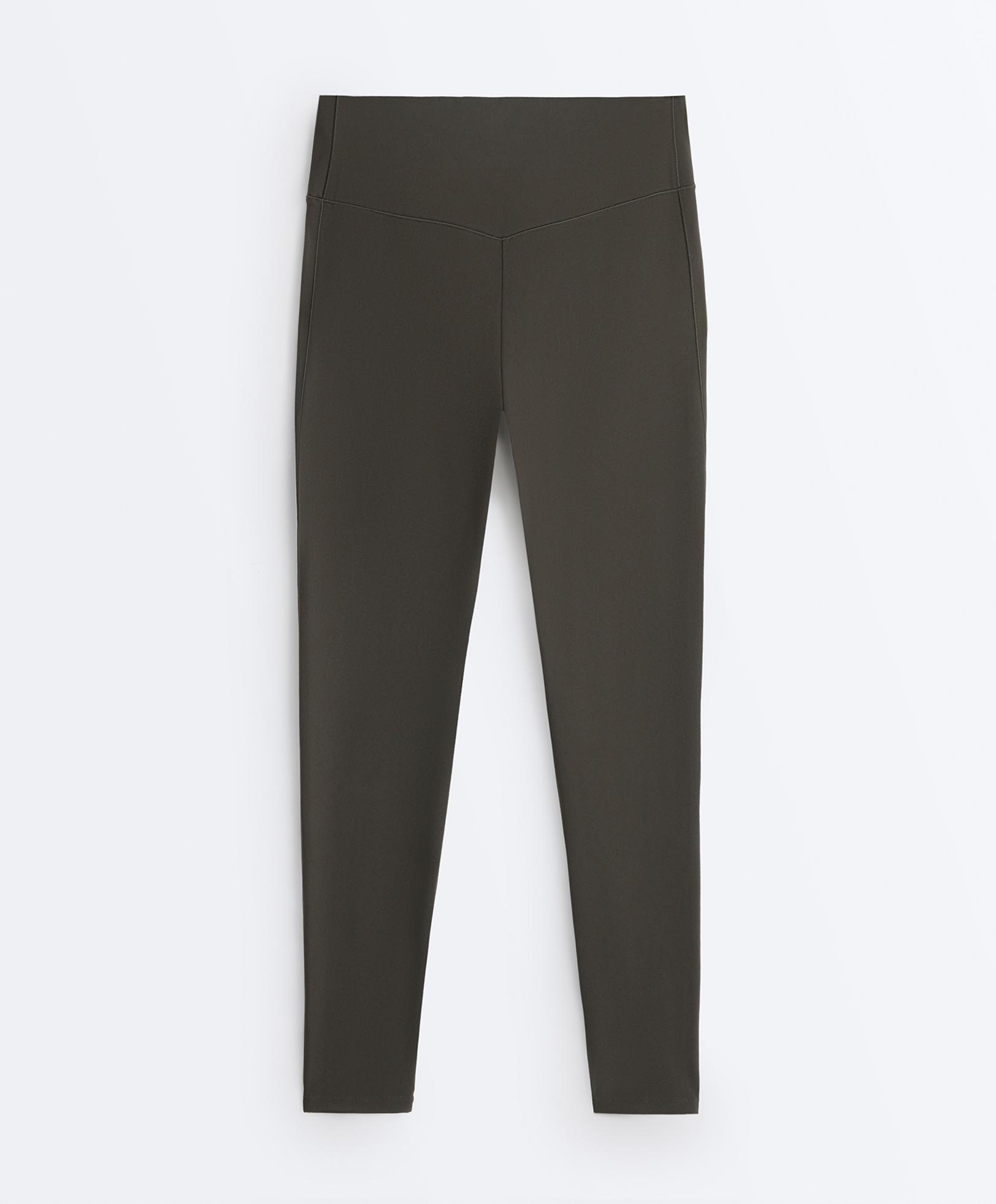 Evermove high-rise ankle-length leggings — BROWN