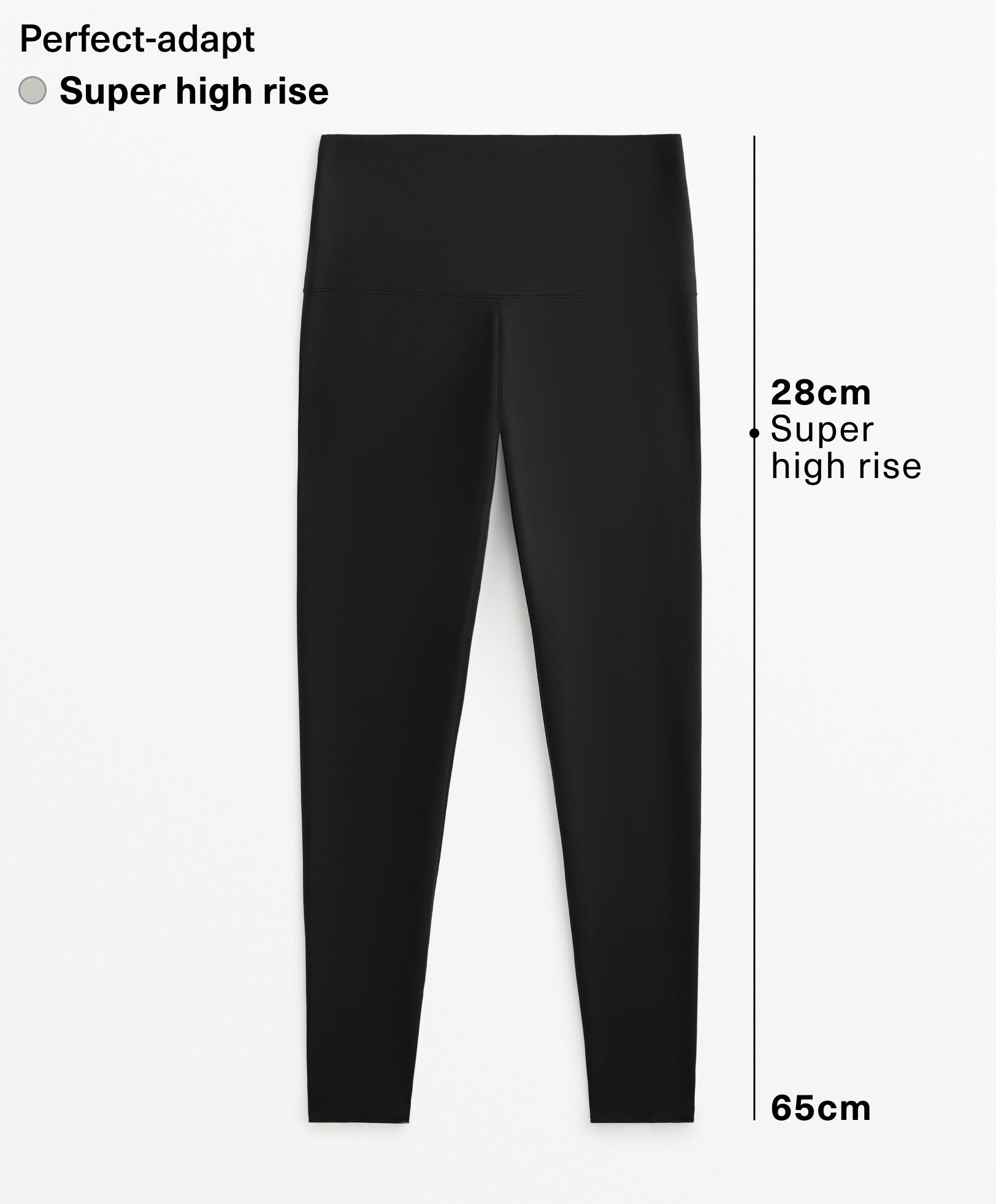 Perfect-adapt super-high-rise 65cm ankle-length leggings