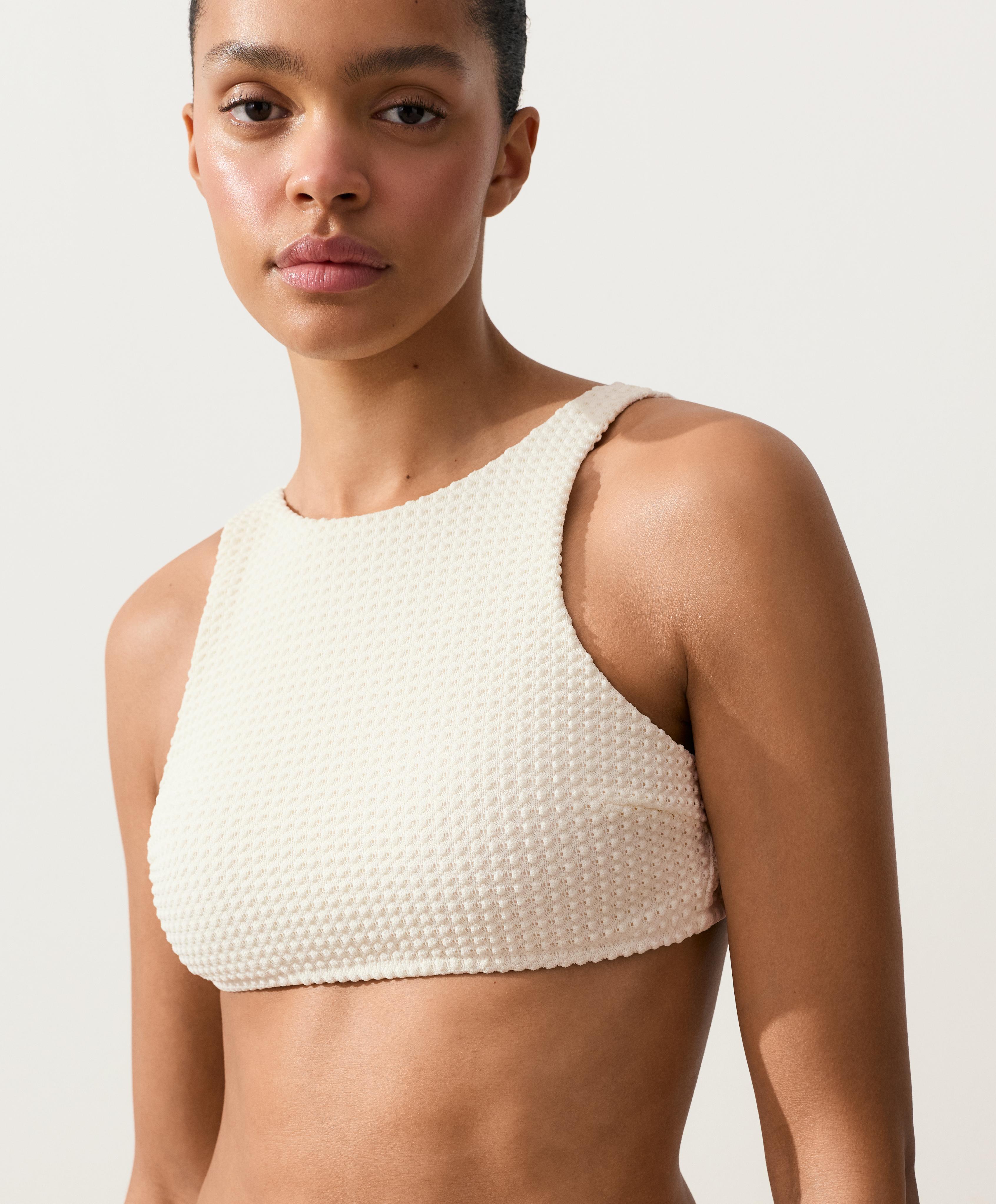 Bubble-texture crochet bikini top Bubble-texture crochet bikini top
