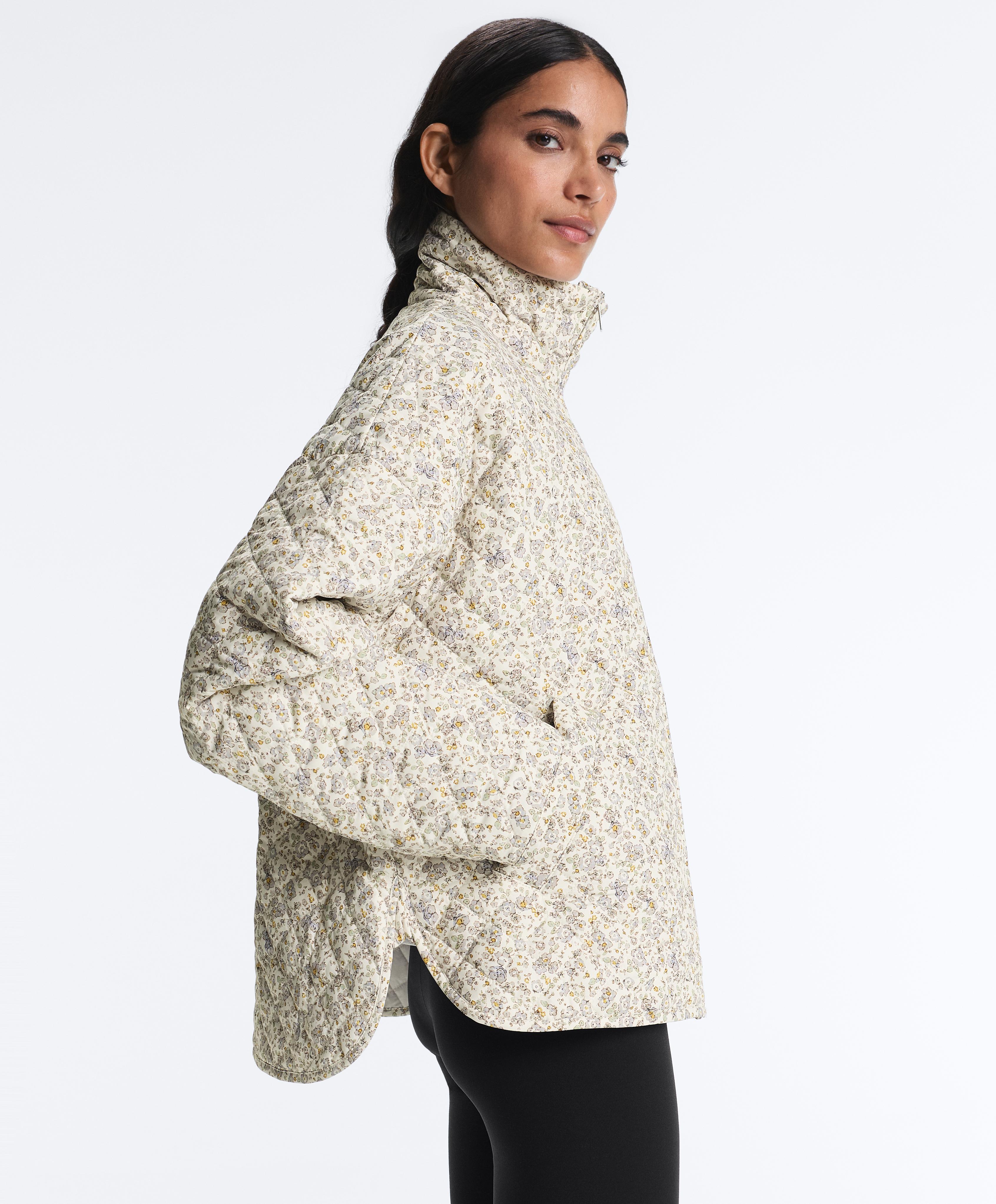 Water-repellent FELLEX® AEROGEL padded jacket — PALE ECRU