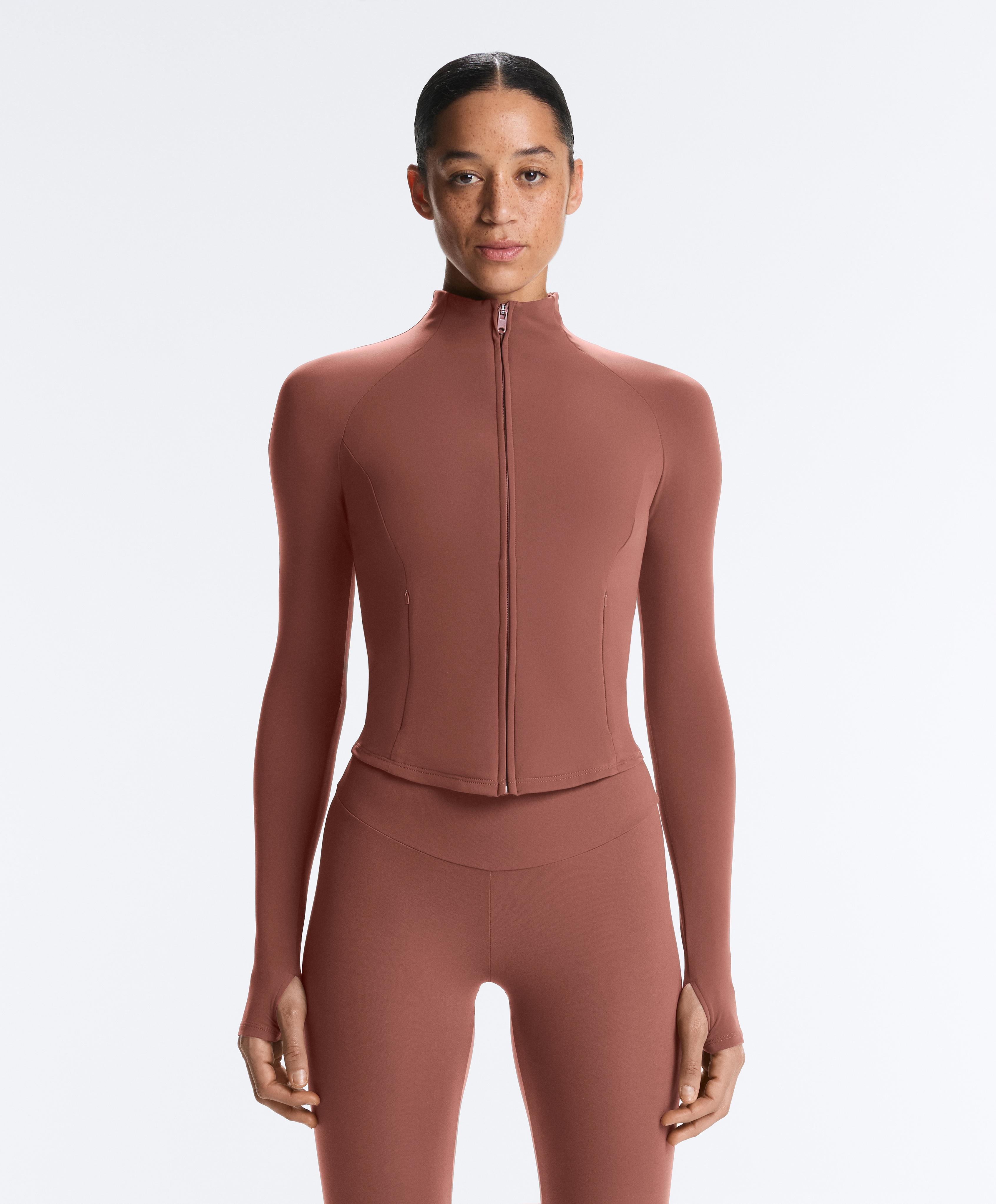 Light warm technical jacket — MAHOGANY
