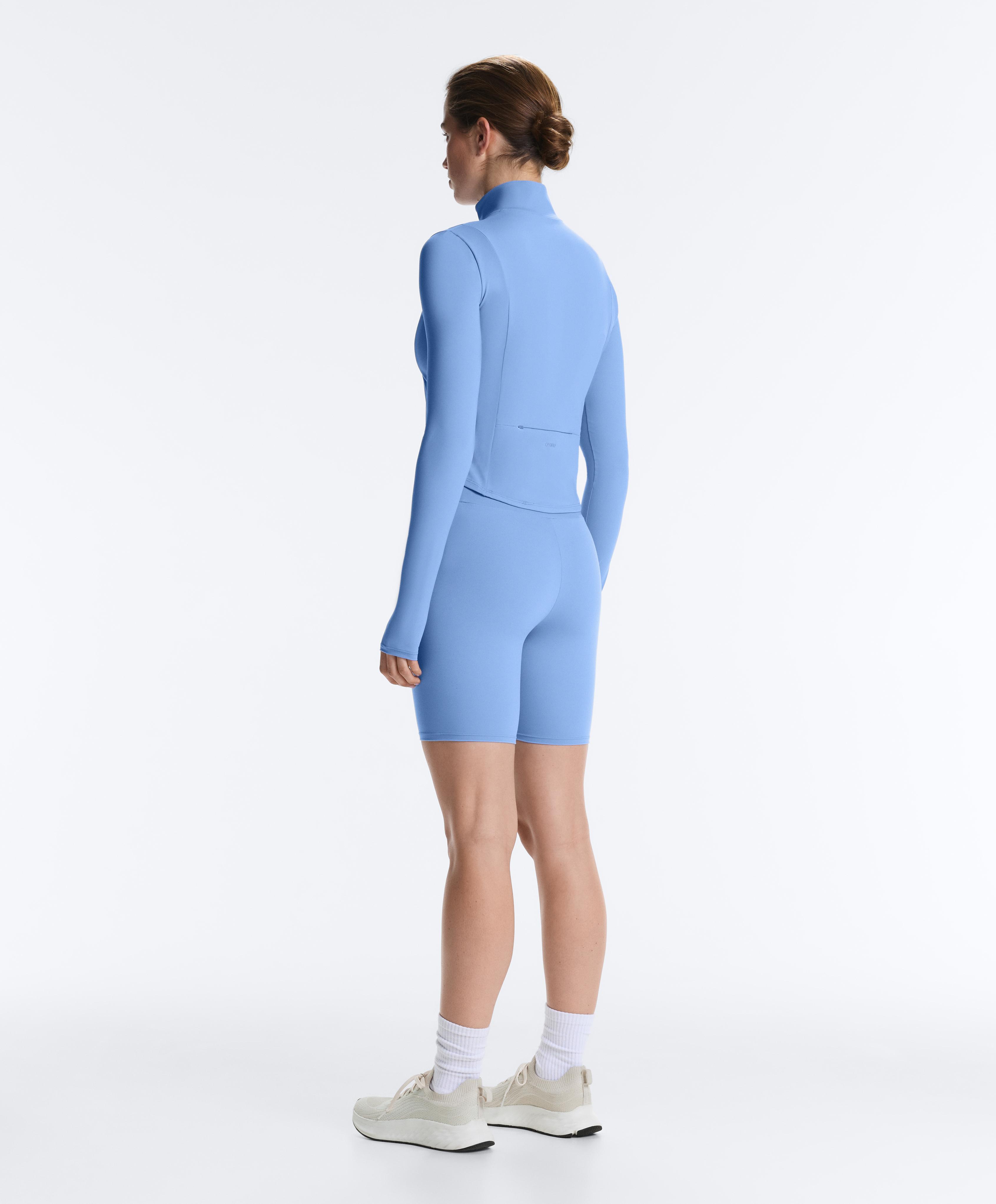 Short Light Touch technical jacket — PALE LAVENDER BLUE