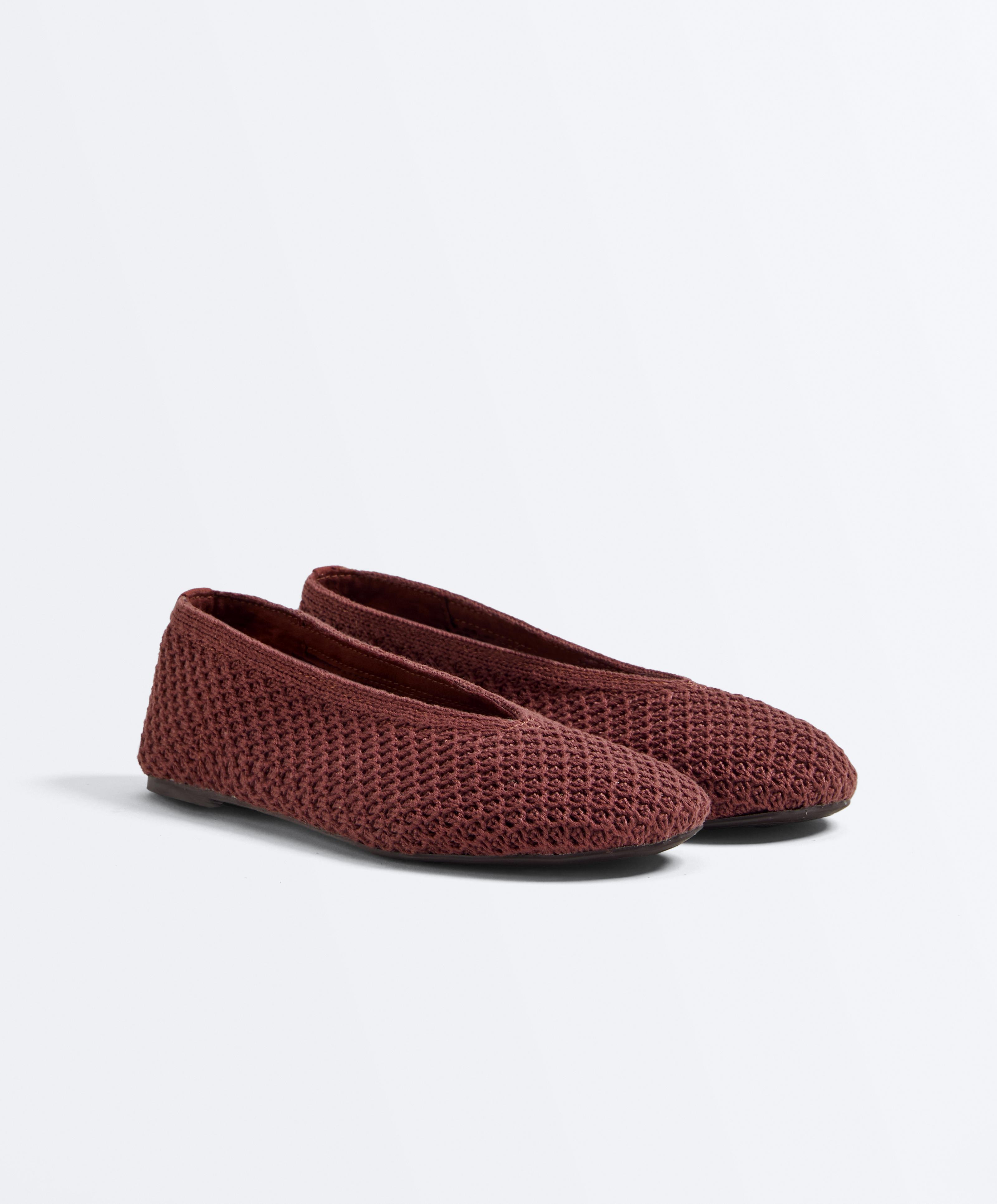 Crochet ballet flats Crochet ballet flats