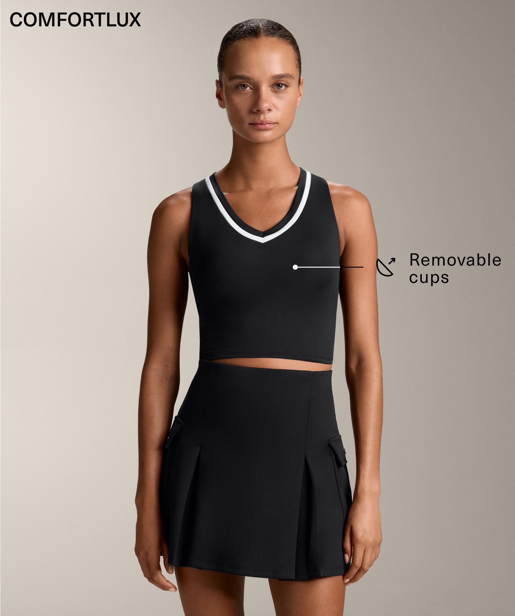 Tank top comfortlux s výstrihom do V