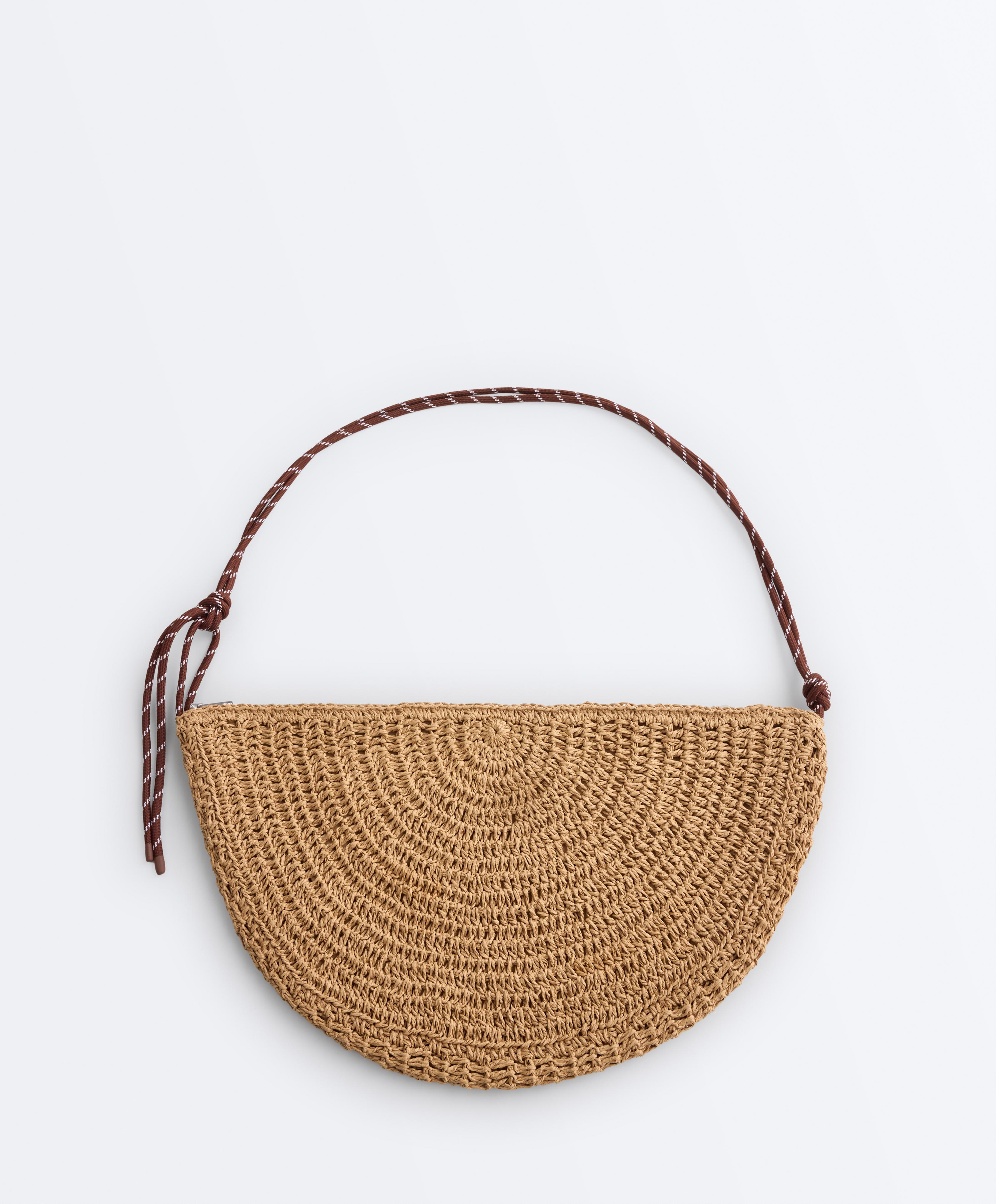 Raffia-effect bag Raffia-effect bag