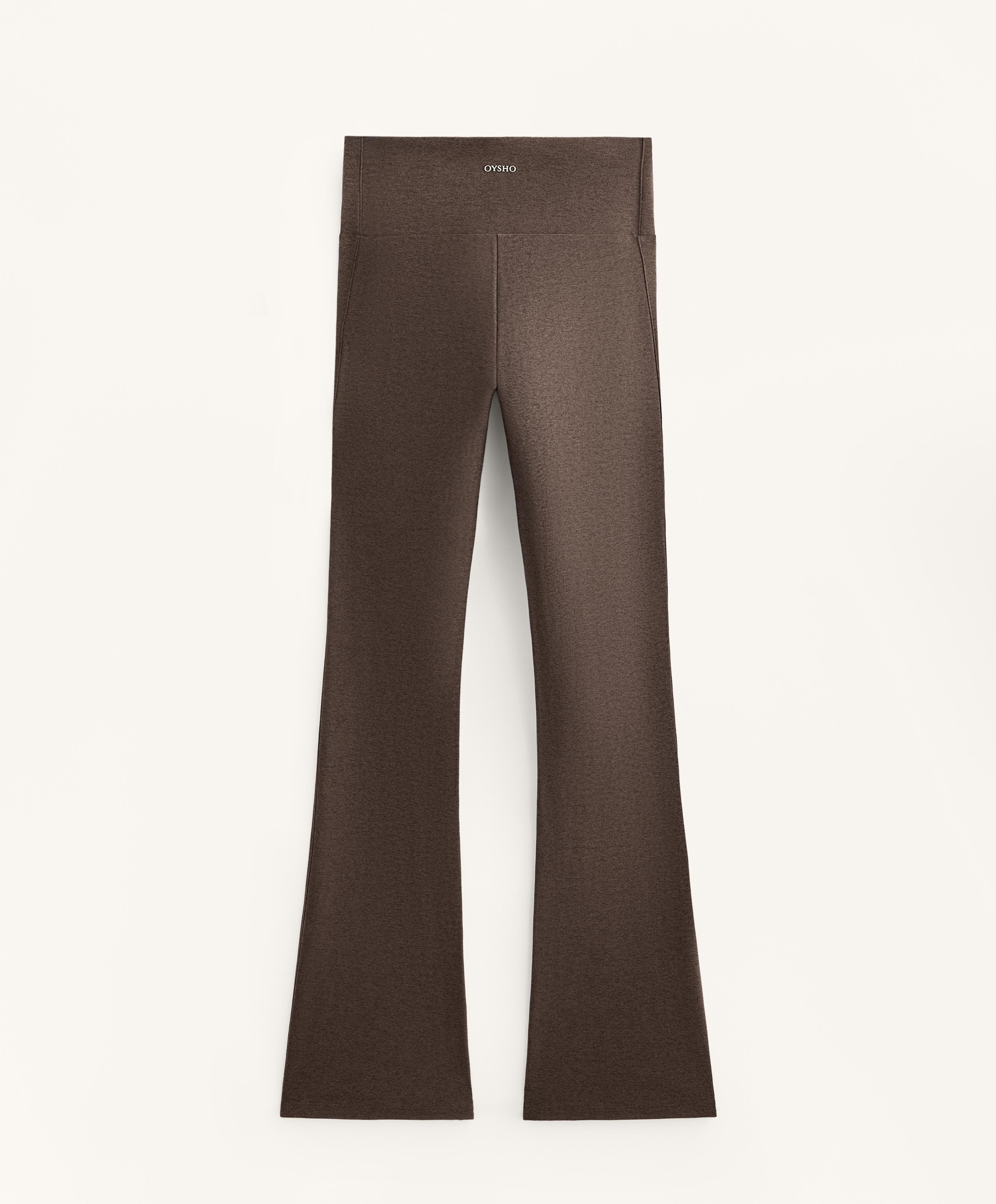 Comfortlux high rise flare broek