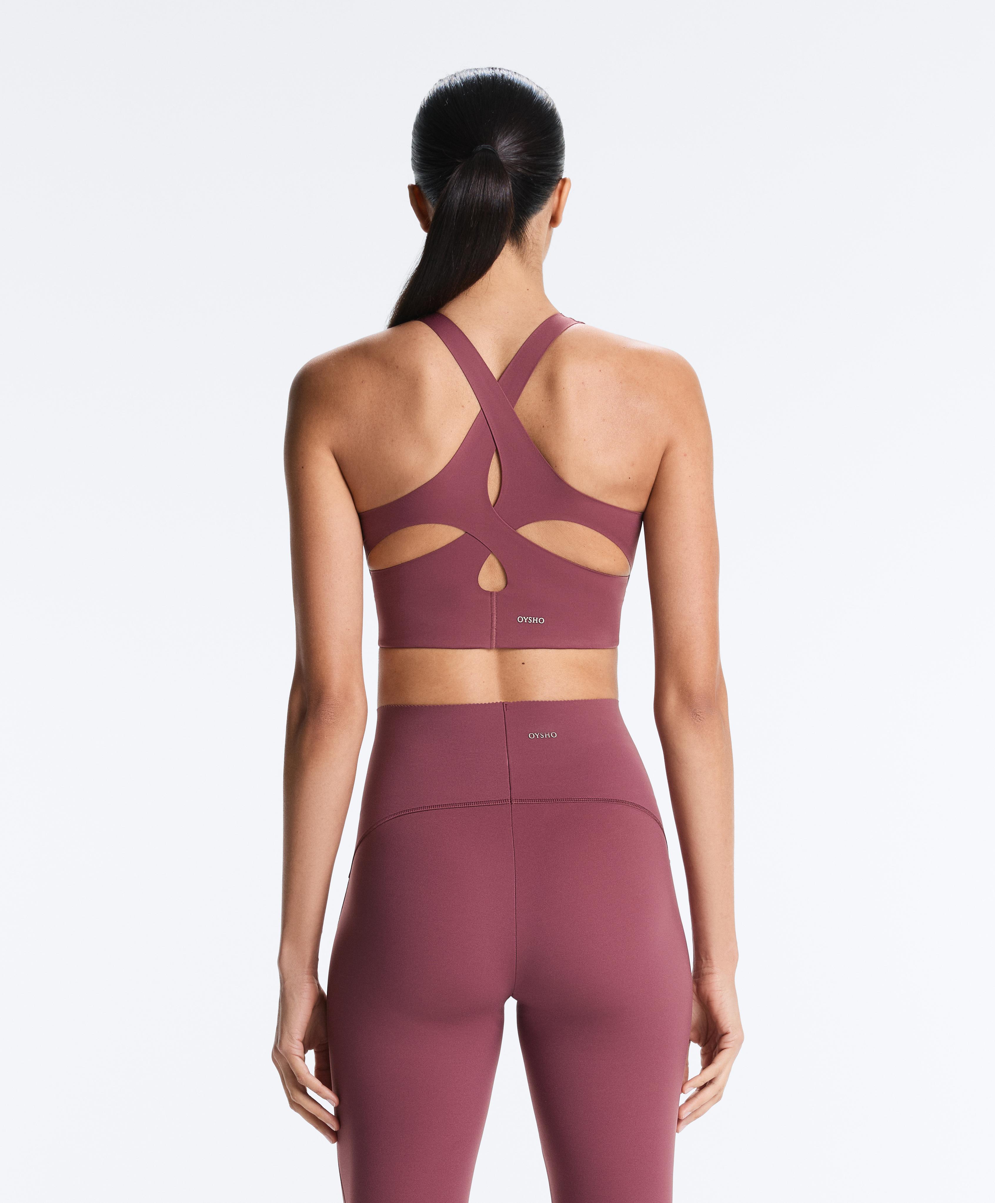 Light Touch crossover back tank top — DUSTY ROSETTE