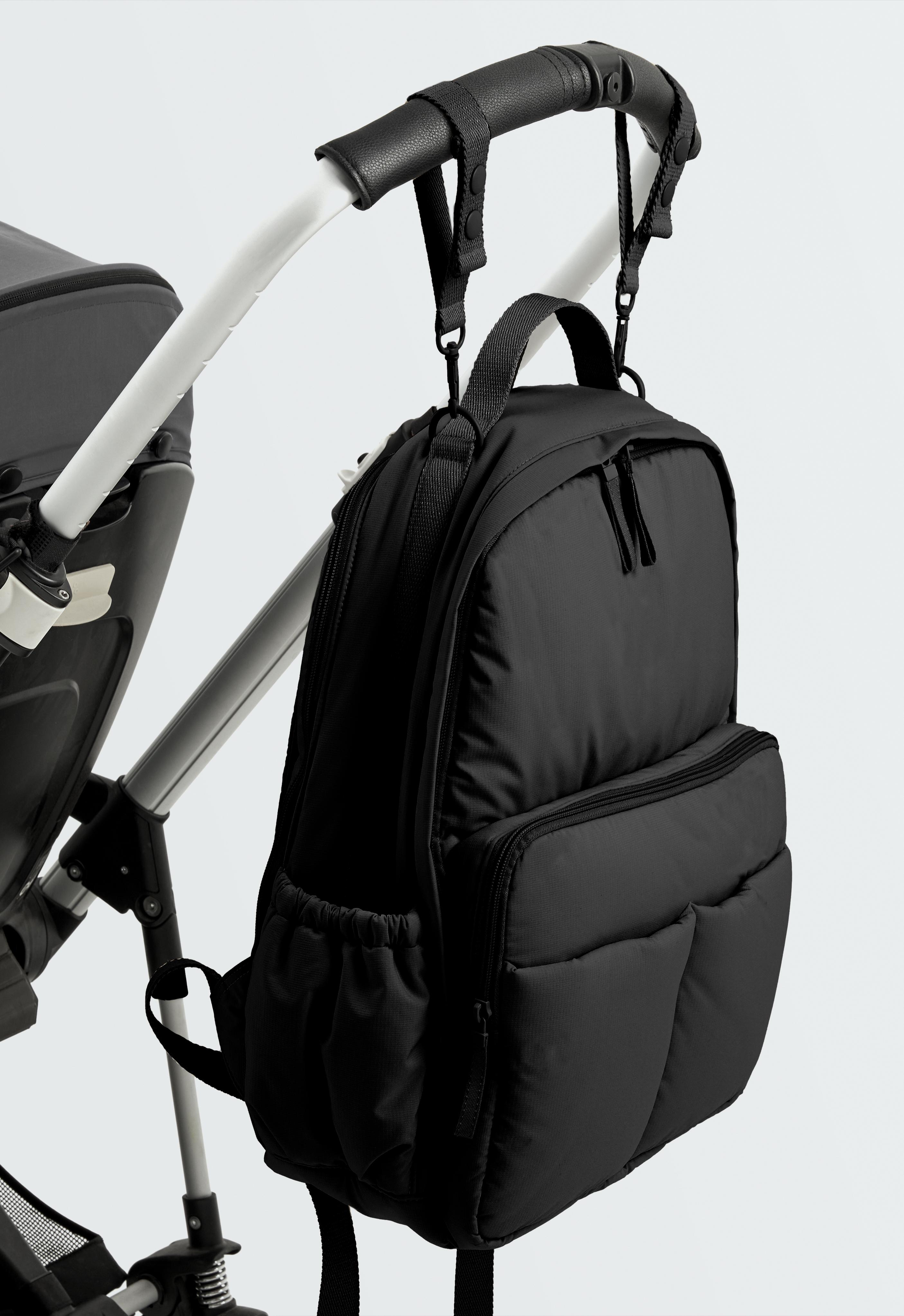 Maxi maternity backpack — BLACK