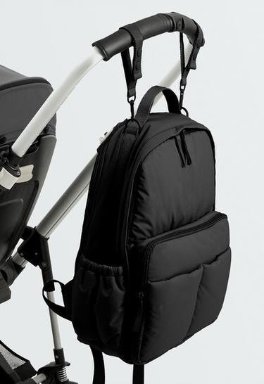 Maxi maternity backpack — BLACK 8