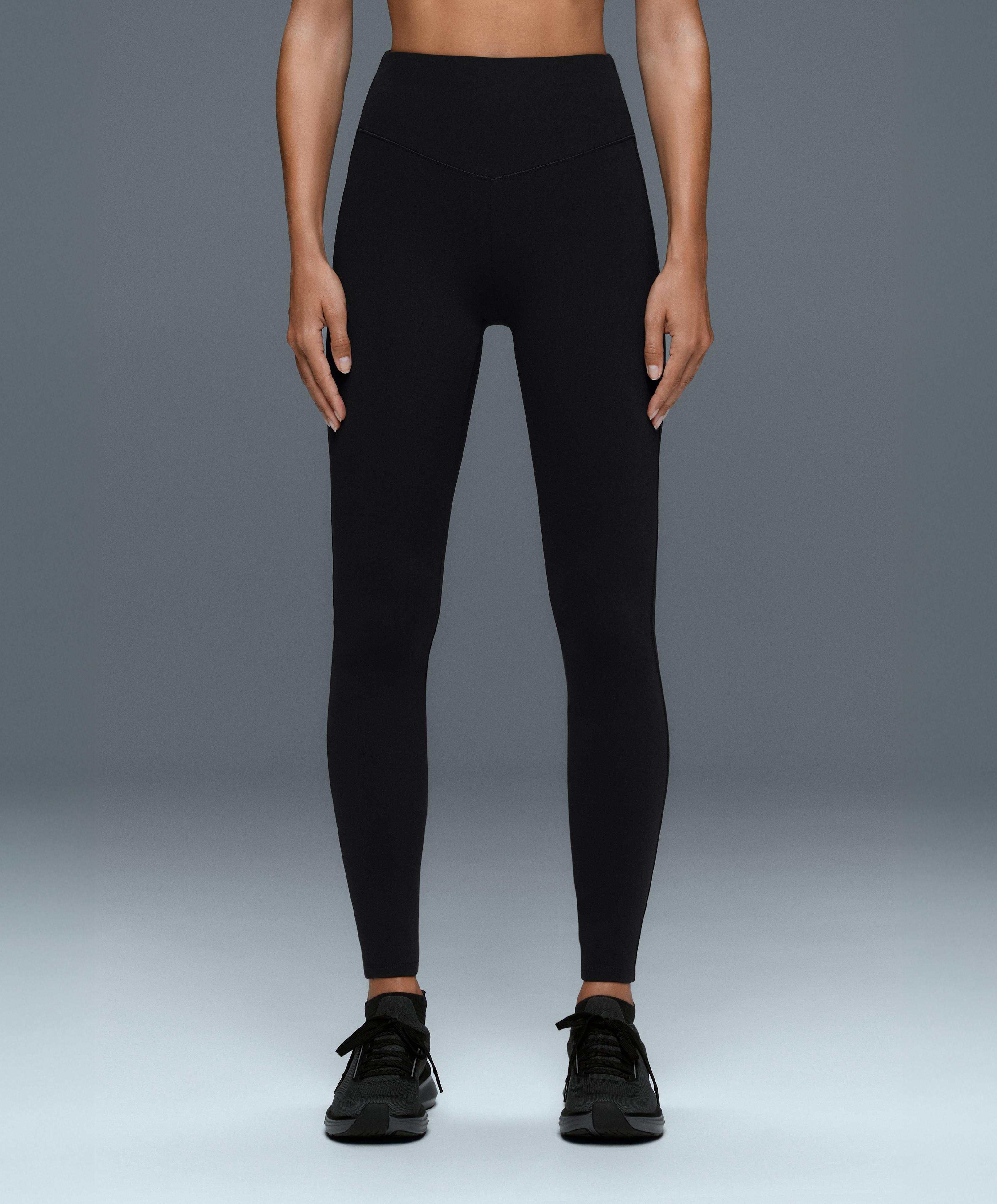 Evermove high-rise ankle-length leggings — BLACK
