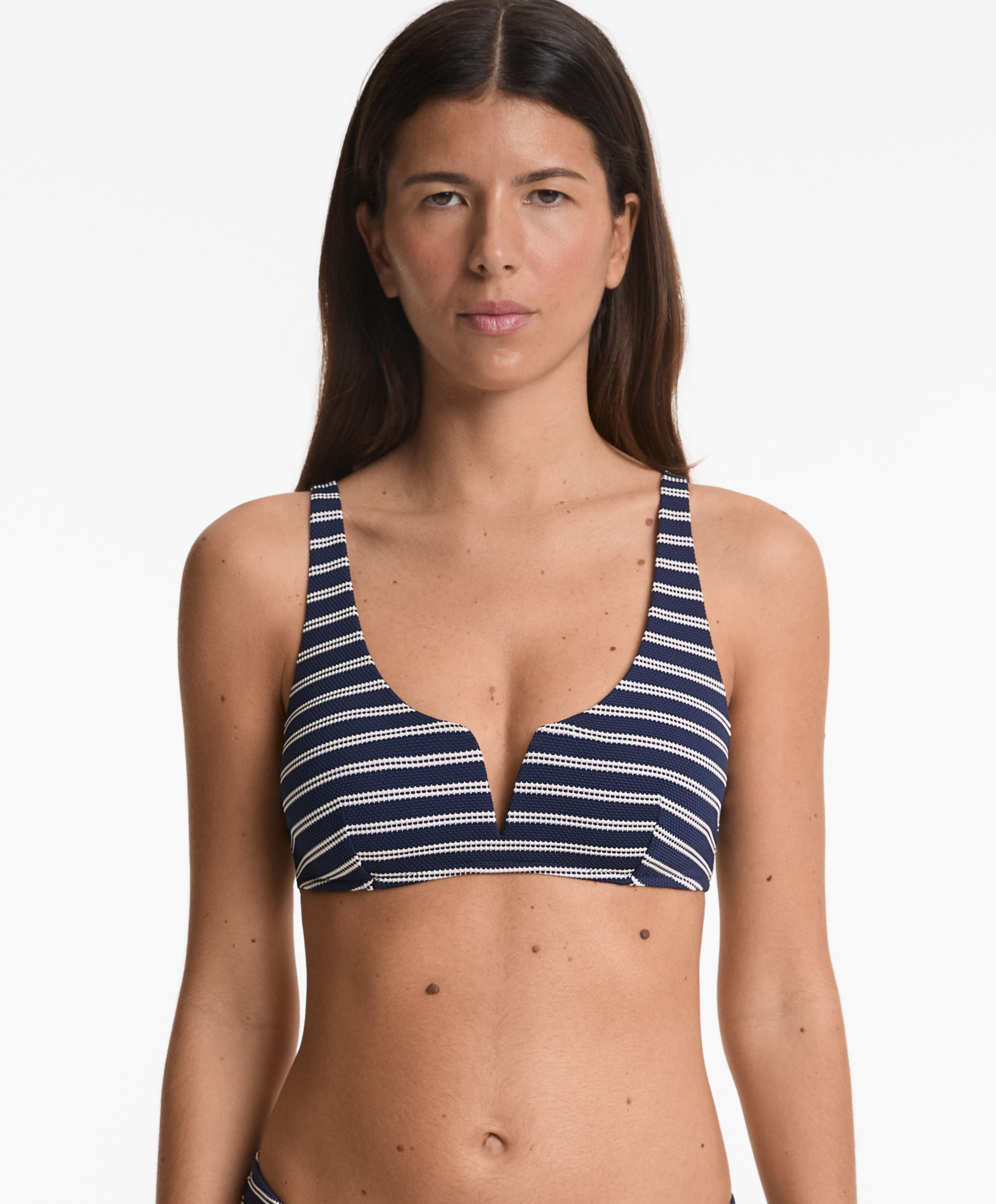 Bikini top halter rayas Bikini top halter rayas