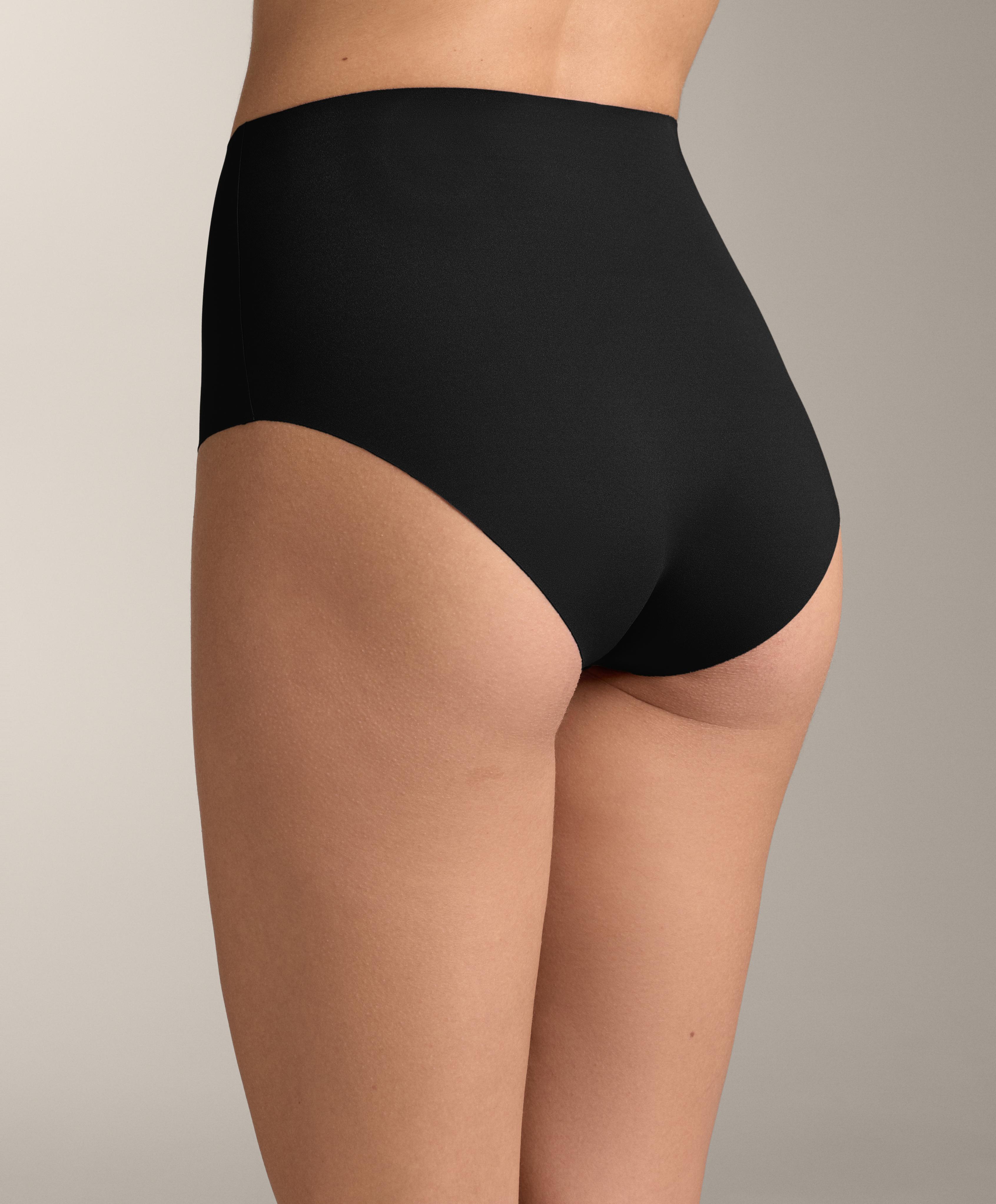2 invisible medium-support high-rise classic briefs — BEIGE