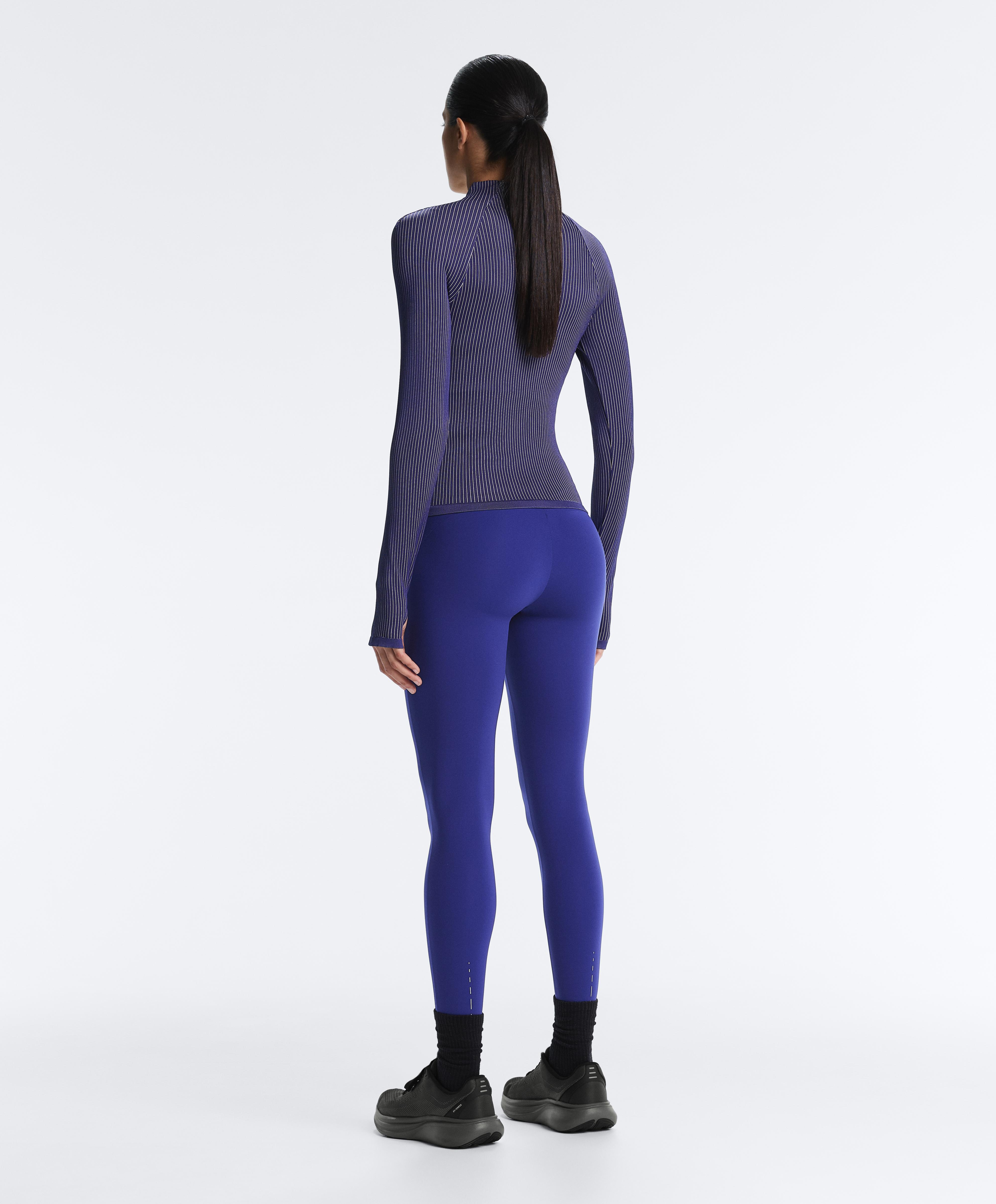 Long-sleeved technical T-shirt — COBALT