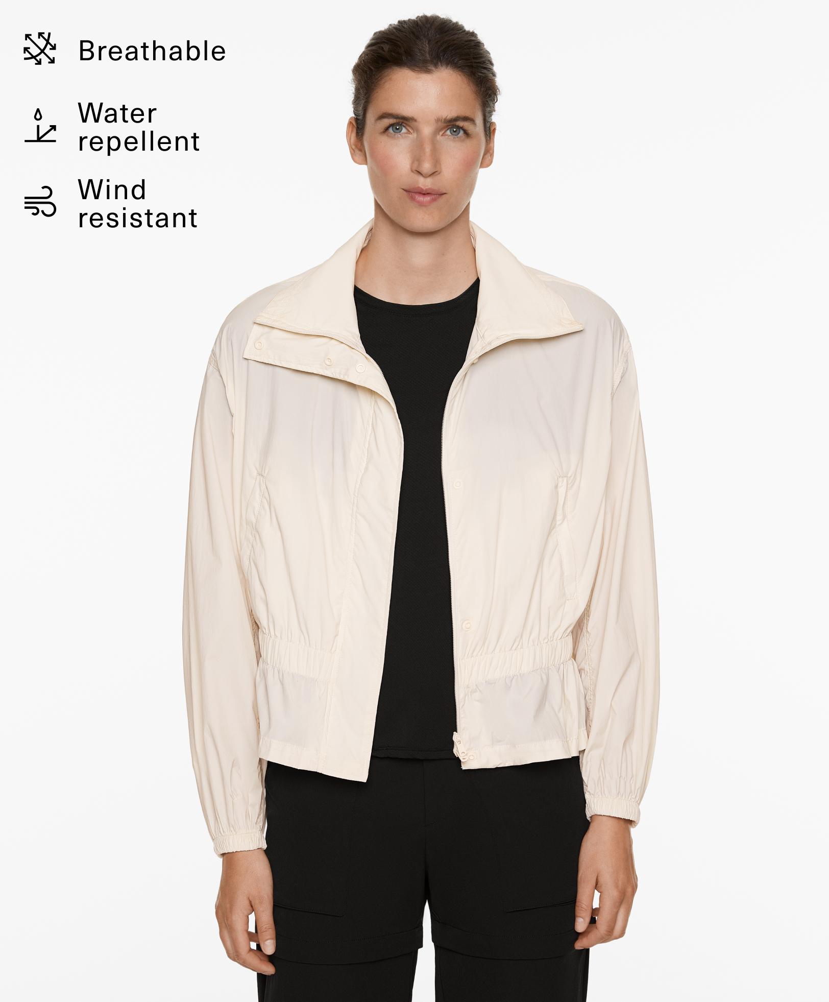 Water-repellent technical jacket