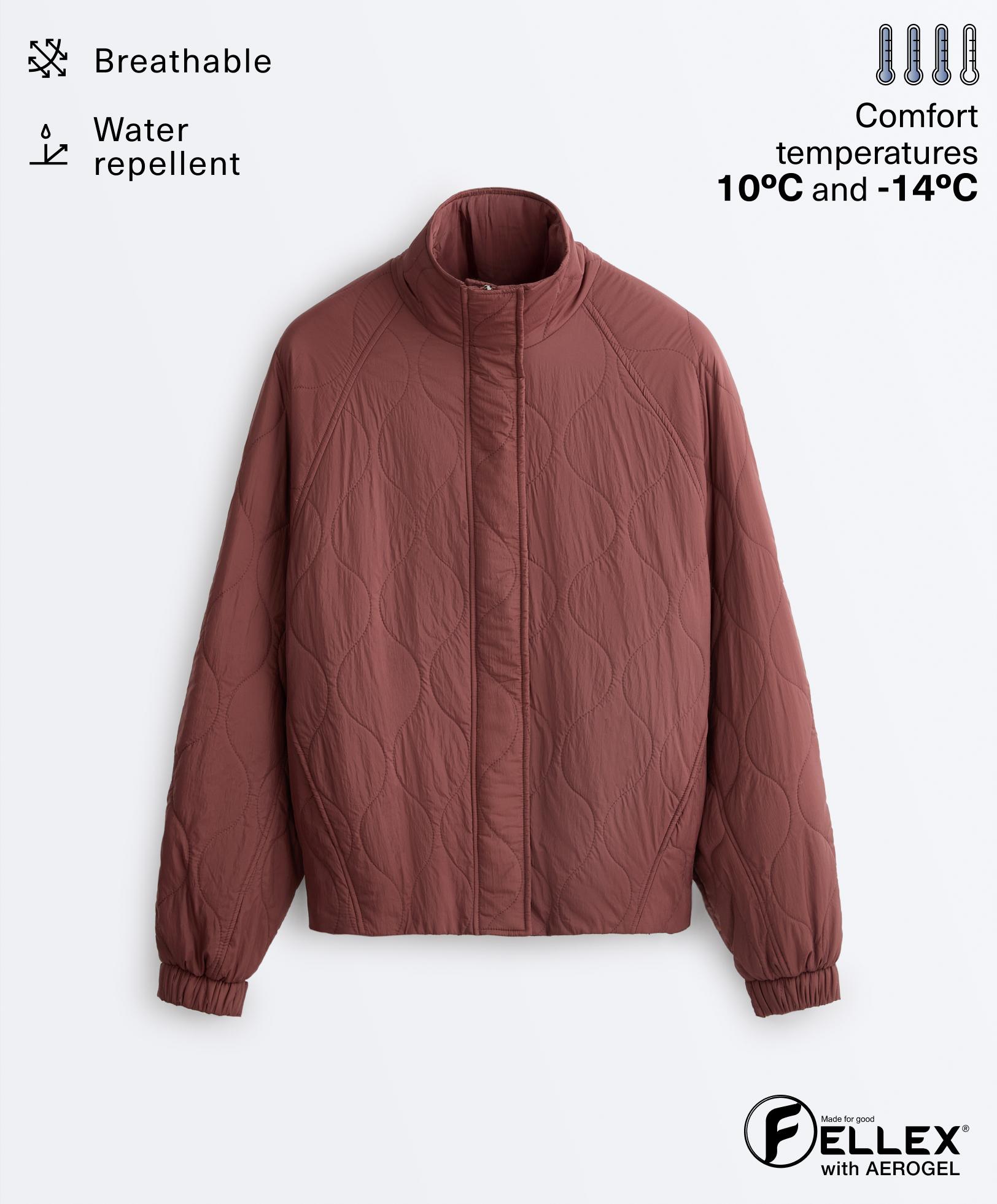 Water-repellent FELLEX® AEROGEL padded jacket