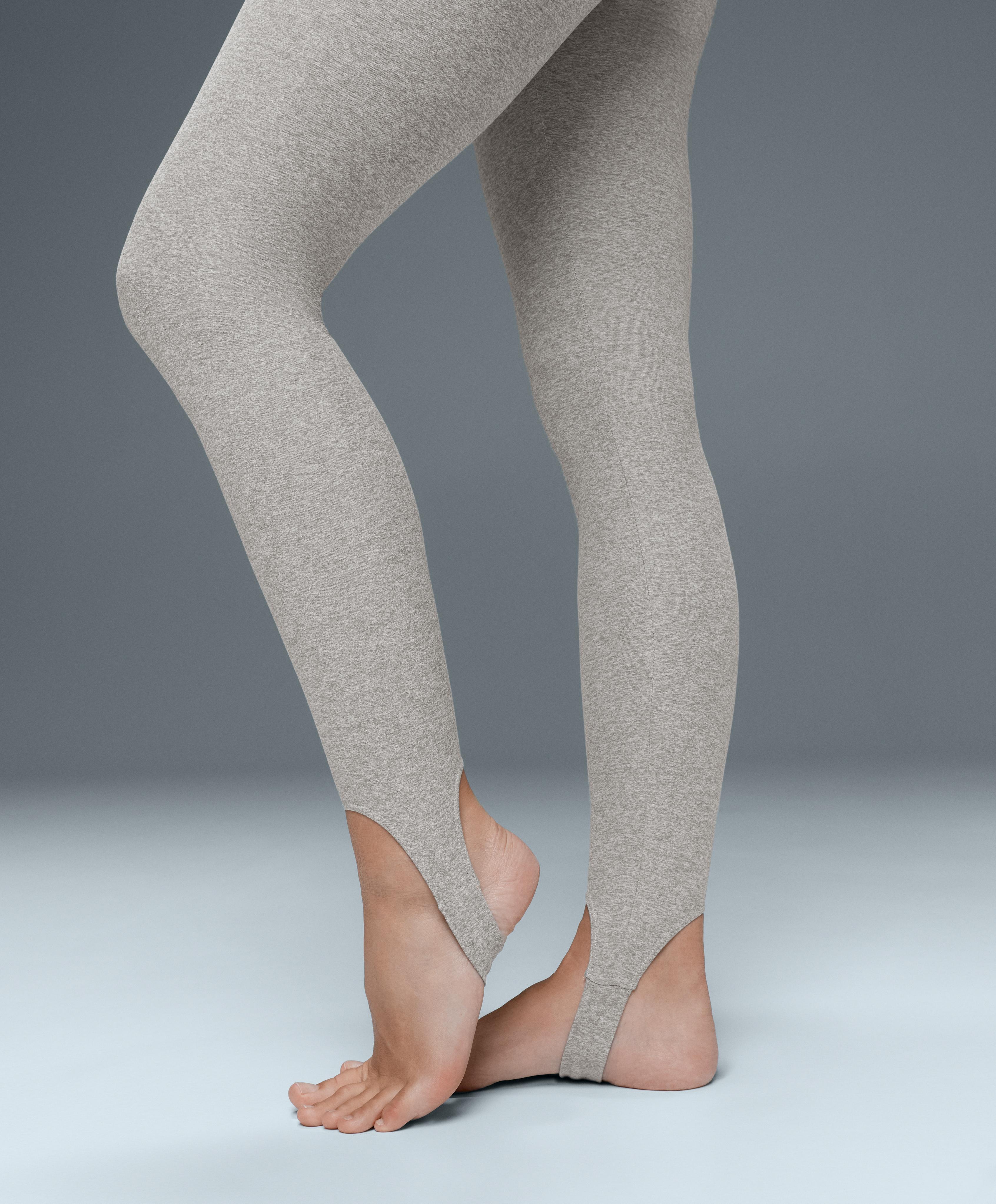 Comfortlux super-high-rise fuseau ankle-length leggings — GREY MELANGE