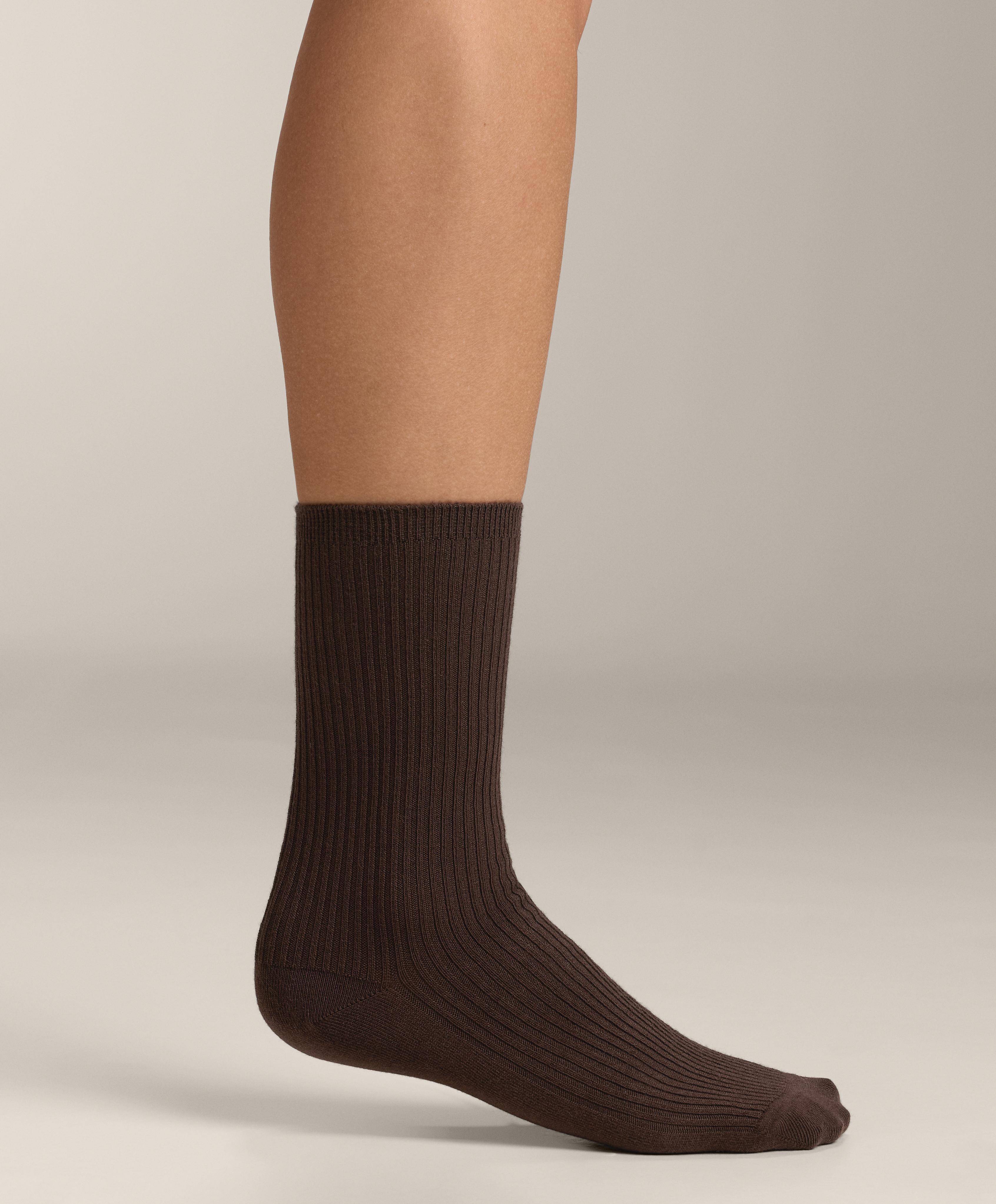 5 pairs of cotton blend classic socks — SEA GREEN