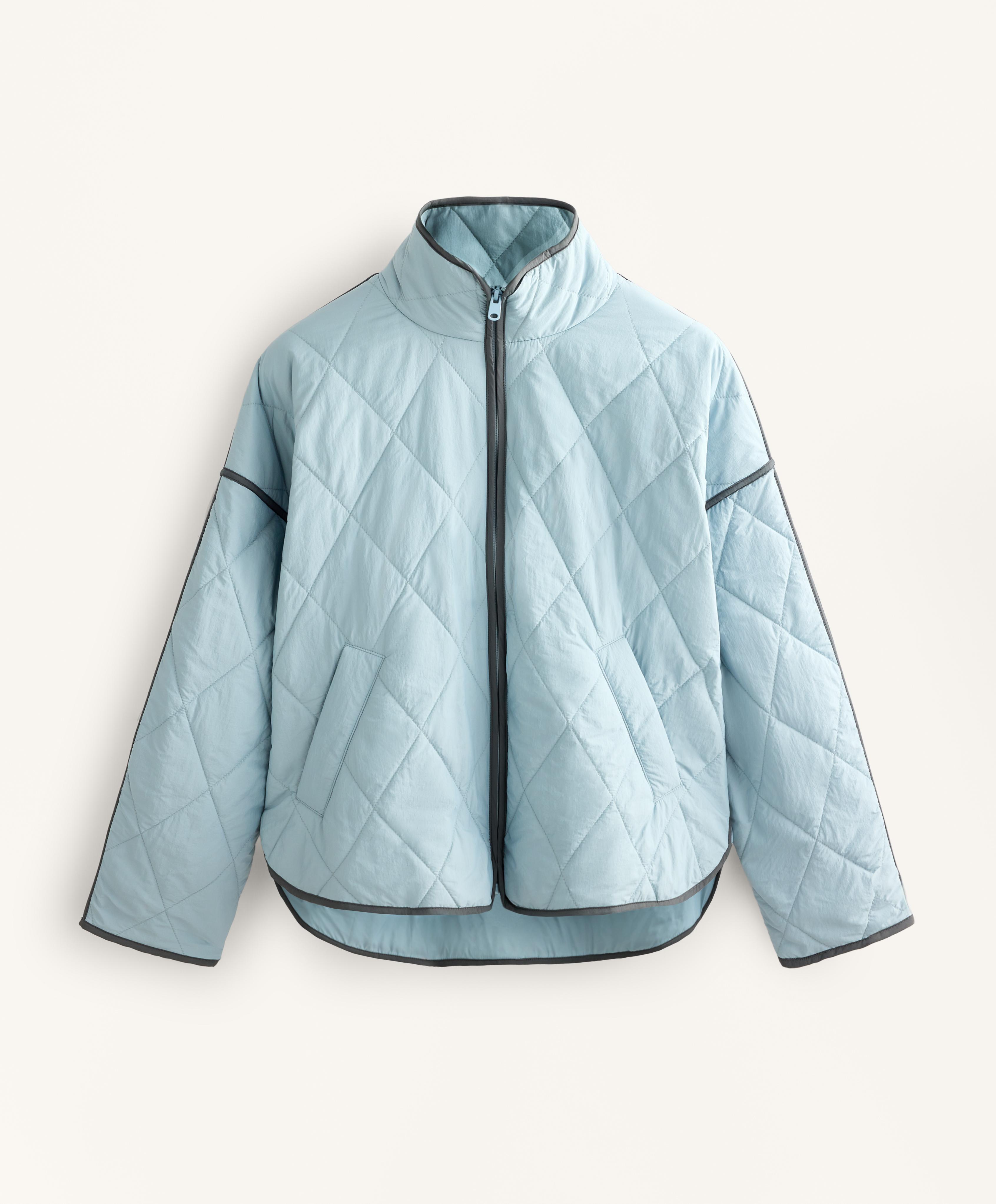 Water-repellent FELLEX® AEROGEL padded jacket — DUSTY-BLUE