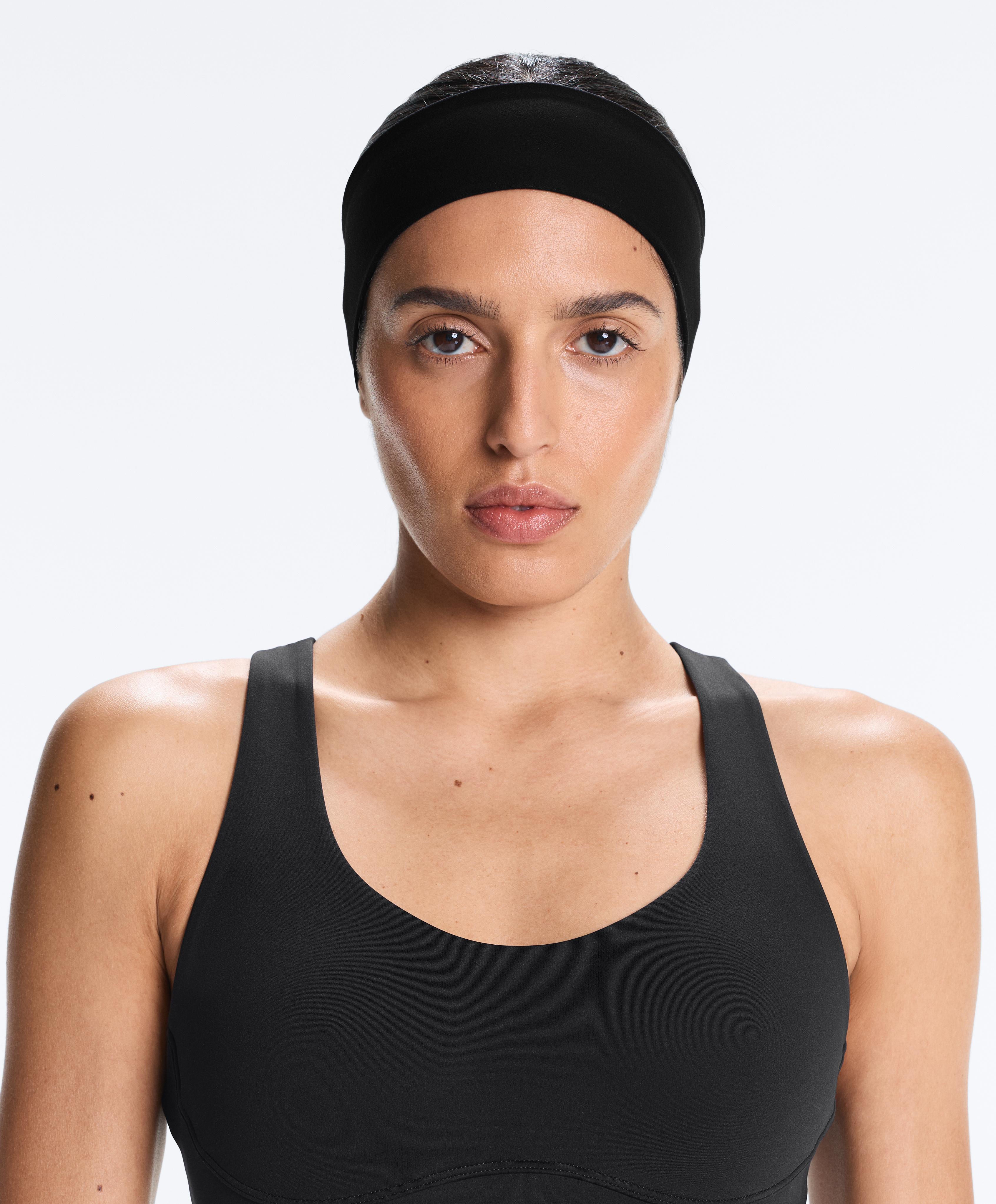 6cm sports headband — BLACK