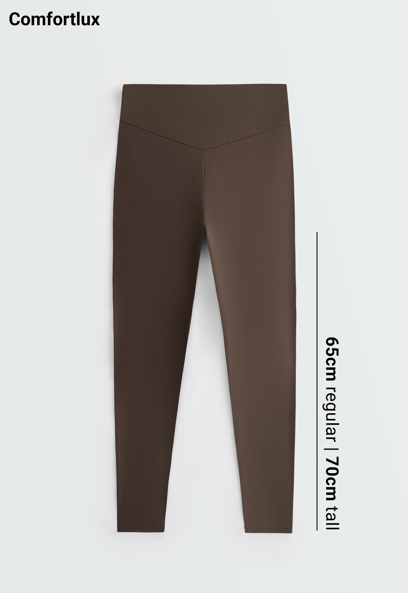 Comfortlux high-waisted ankle-length leggings Comfortlux high-waisted ankle-length leggings