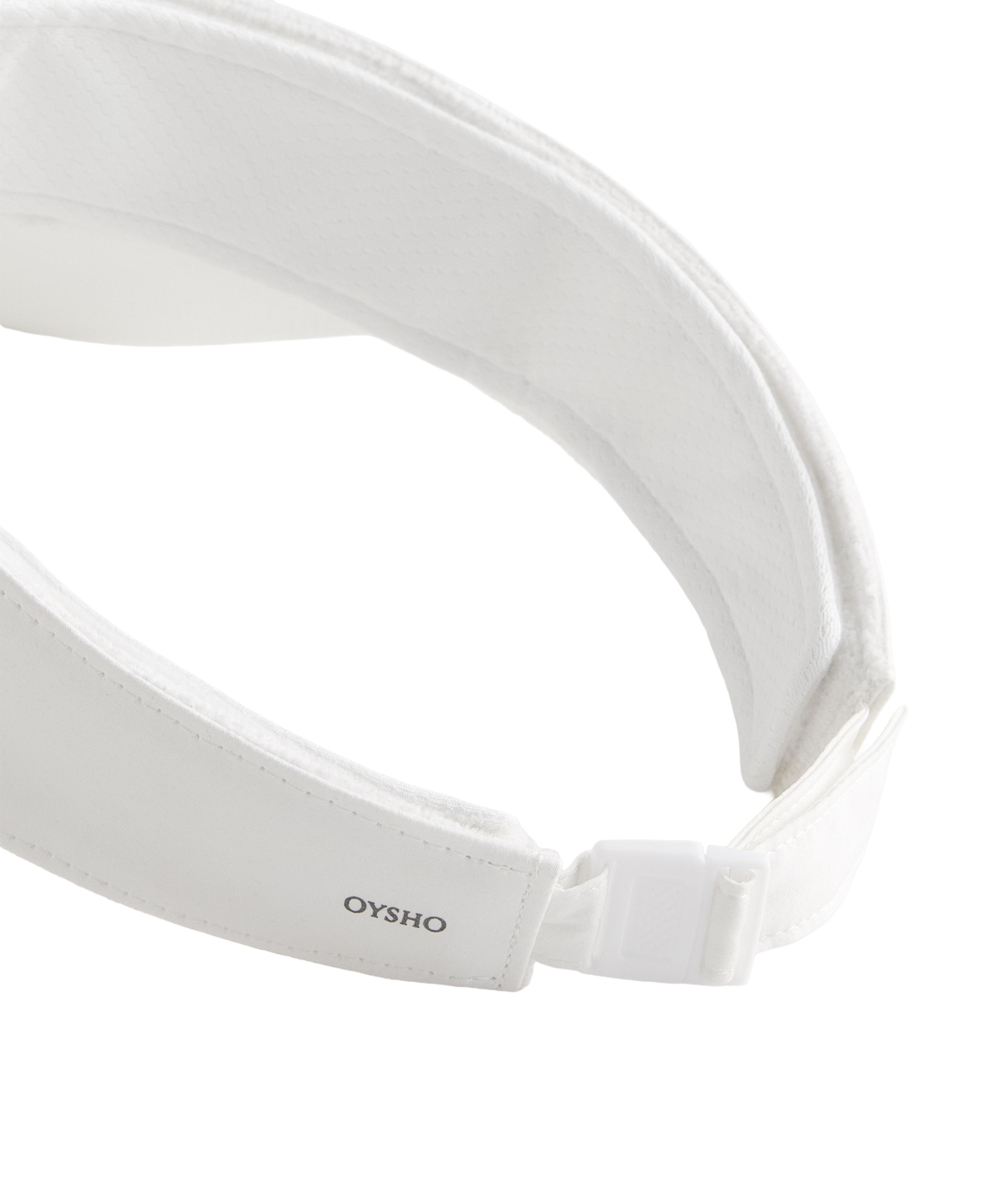 Sports visor — WHITE