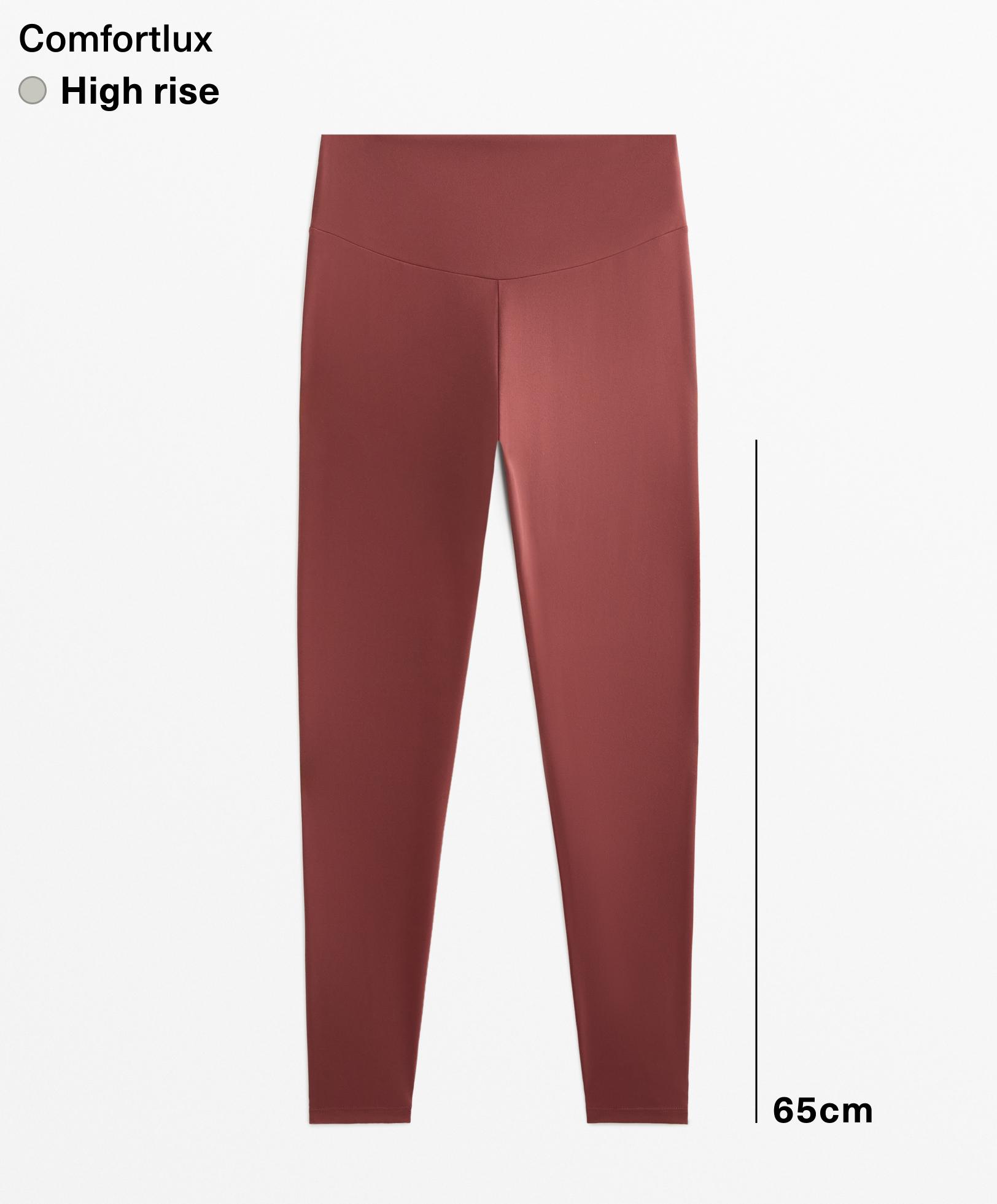 Comfortlux high-rise ankle-length leggings