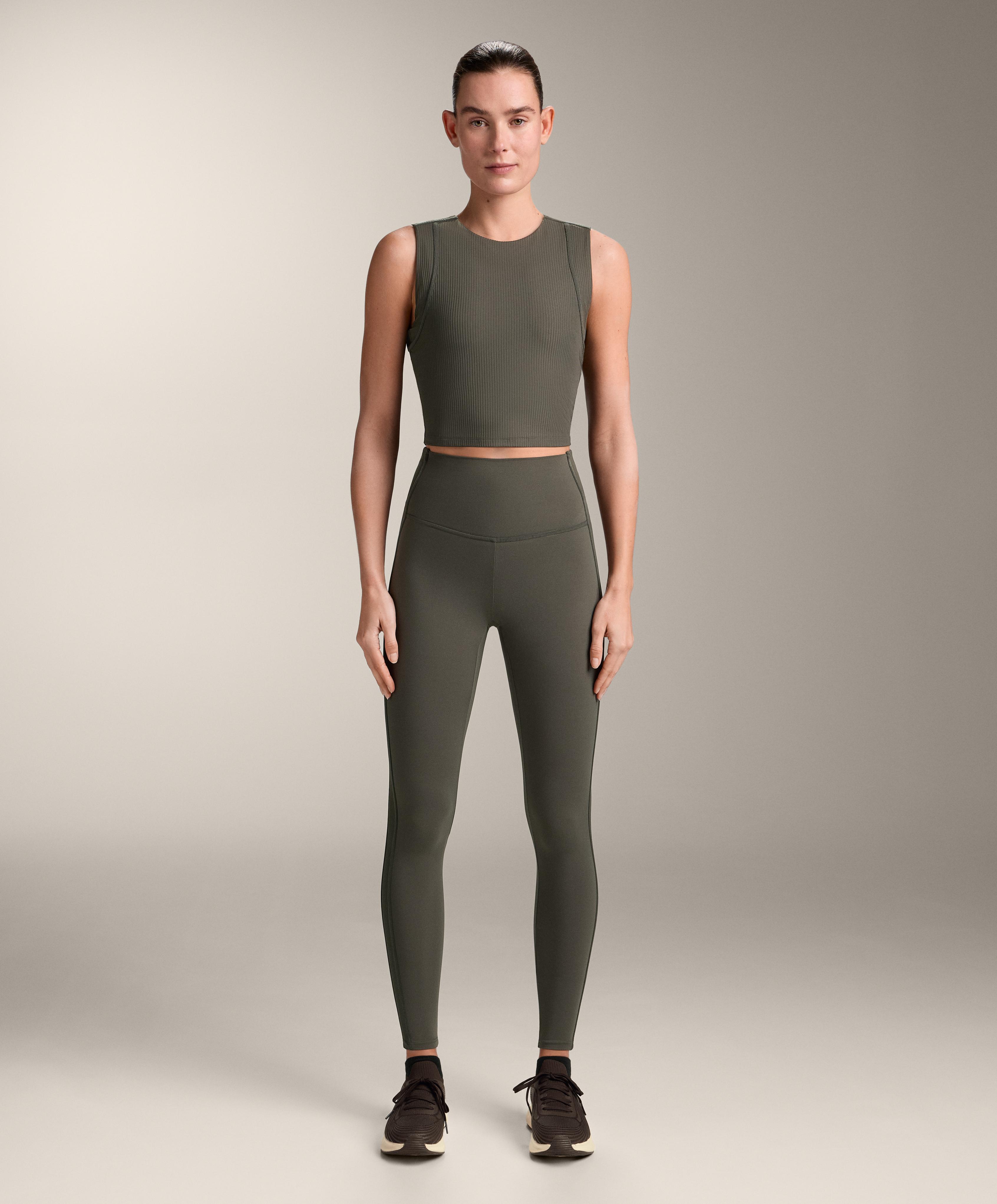 Leggings tobilleros high rise Comfortlux rib Leggings tobilleros high rise Comfortlux rib