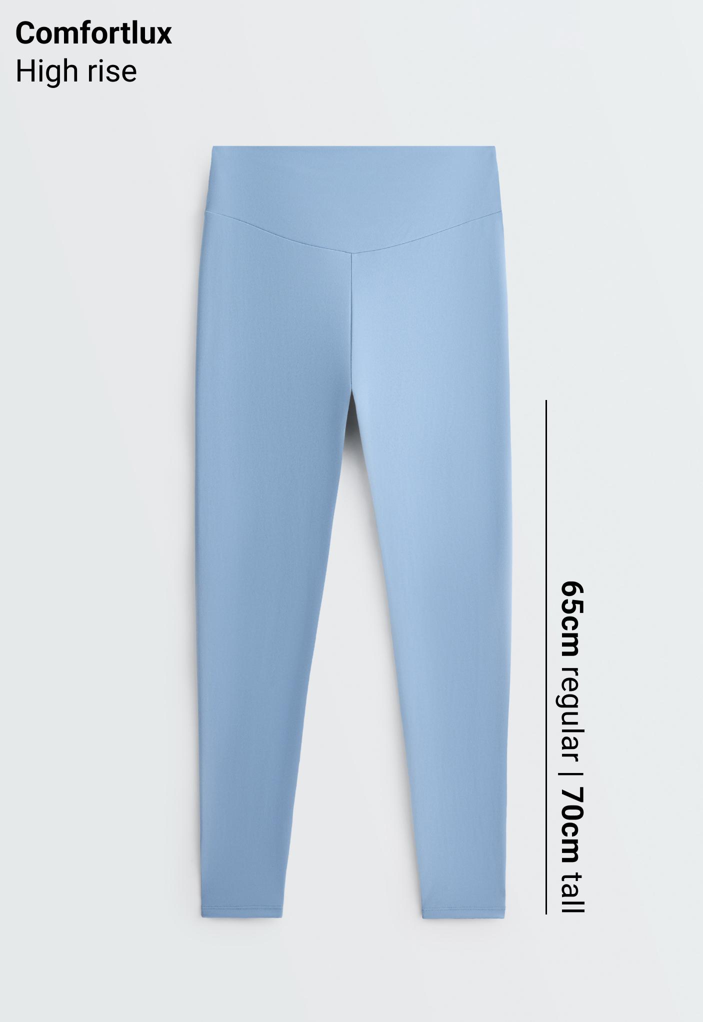 Comfortlux high-waisted ankle-length leggings