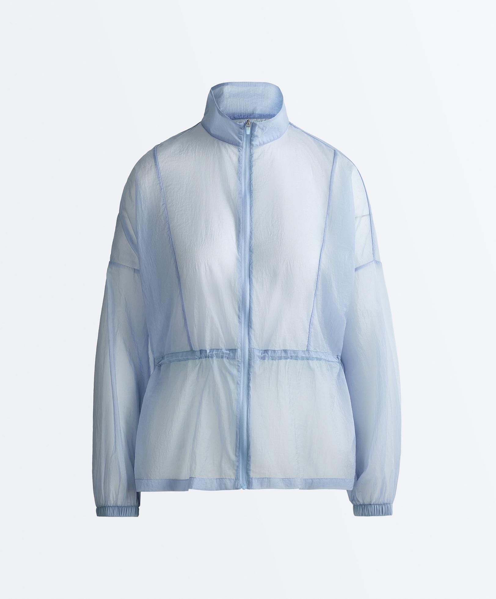 Lightweight track jacket — MID GREY-BLUE