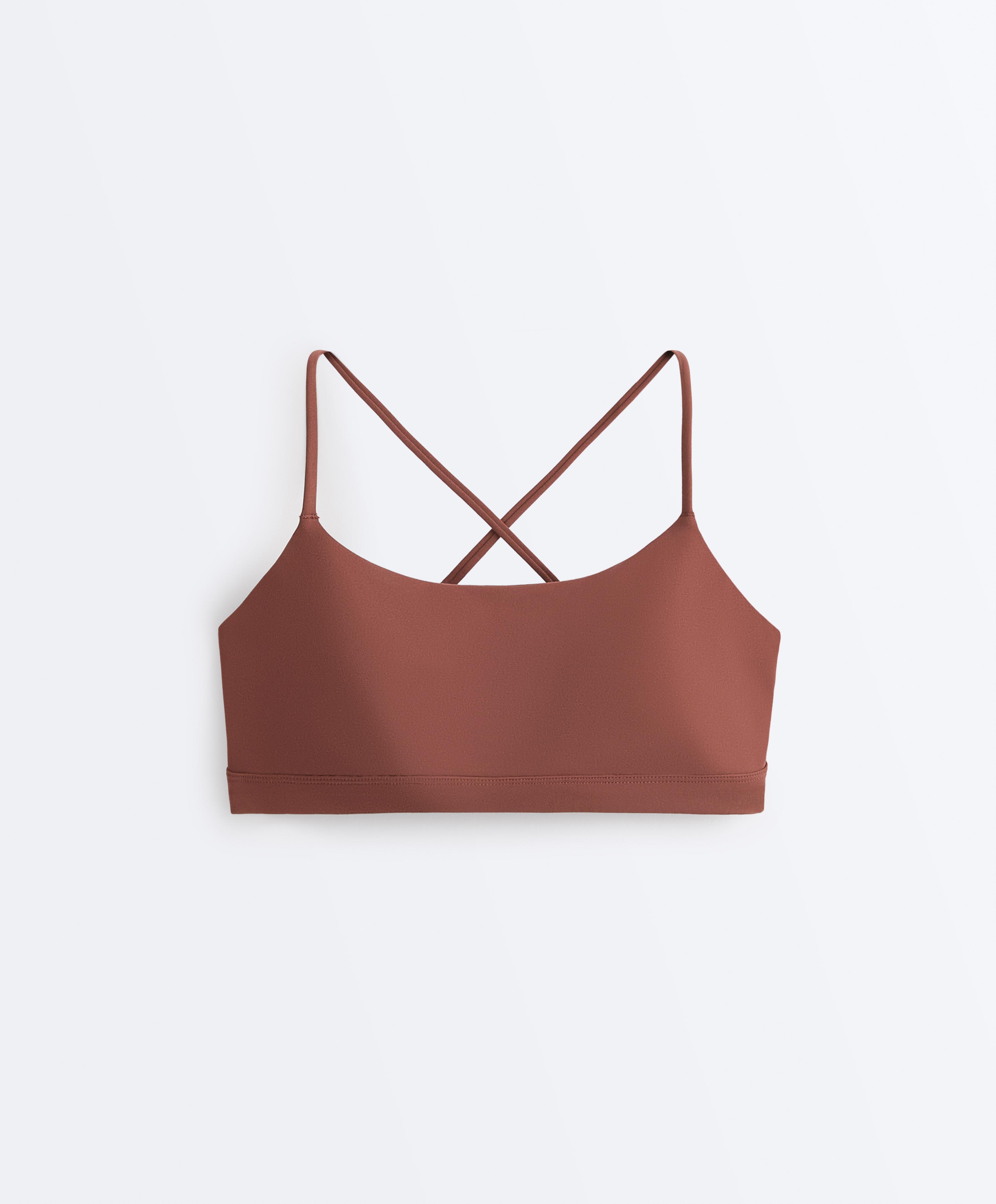 Light-support Comfortlux crossover strap sports bra - Sale
