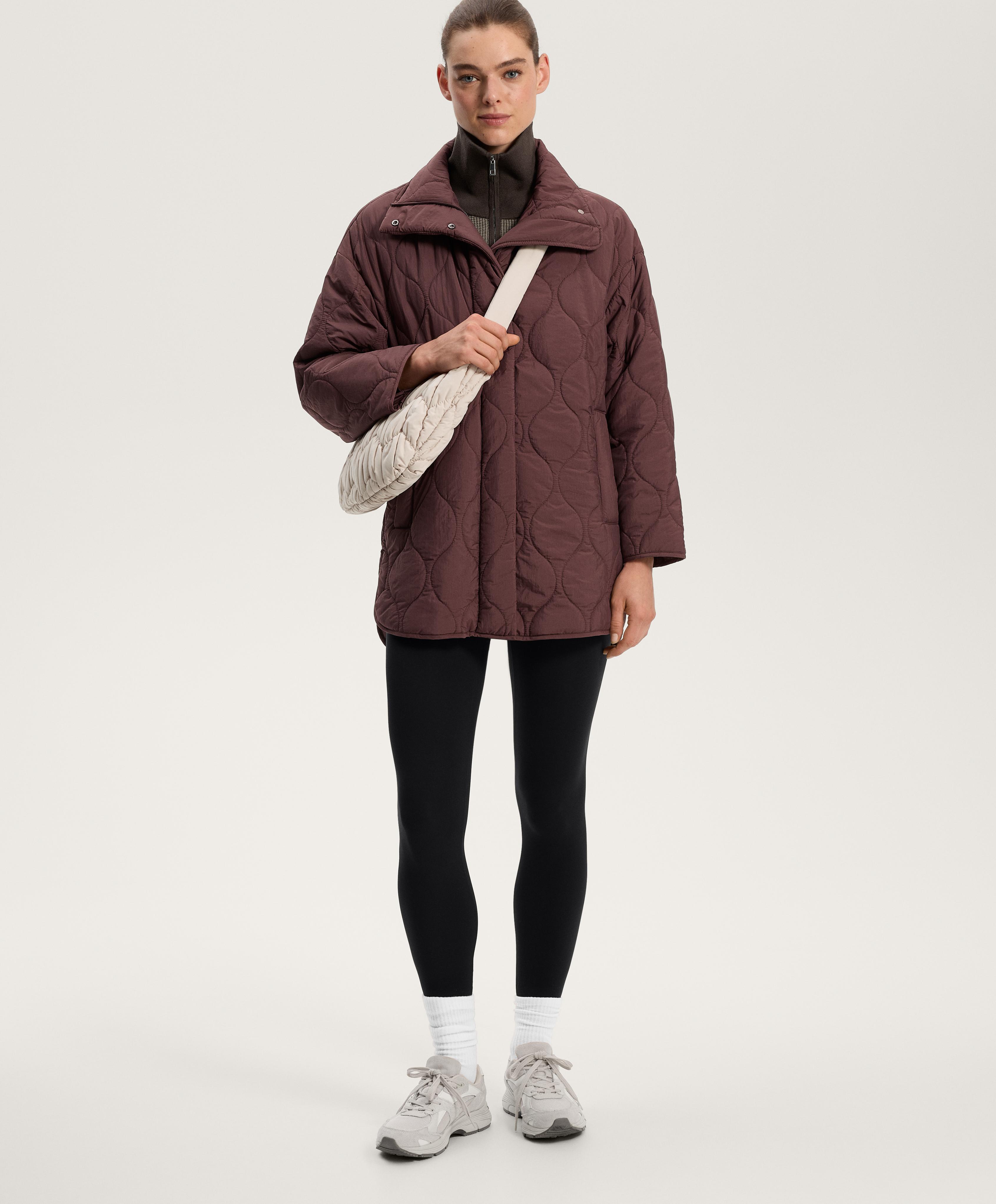 Lightweight water-repellent FELLEX® AEROGEL oversize padded jacket