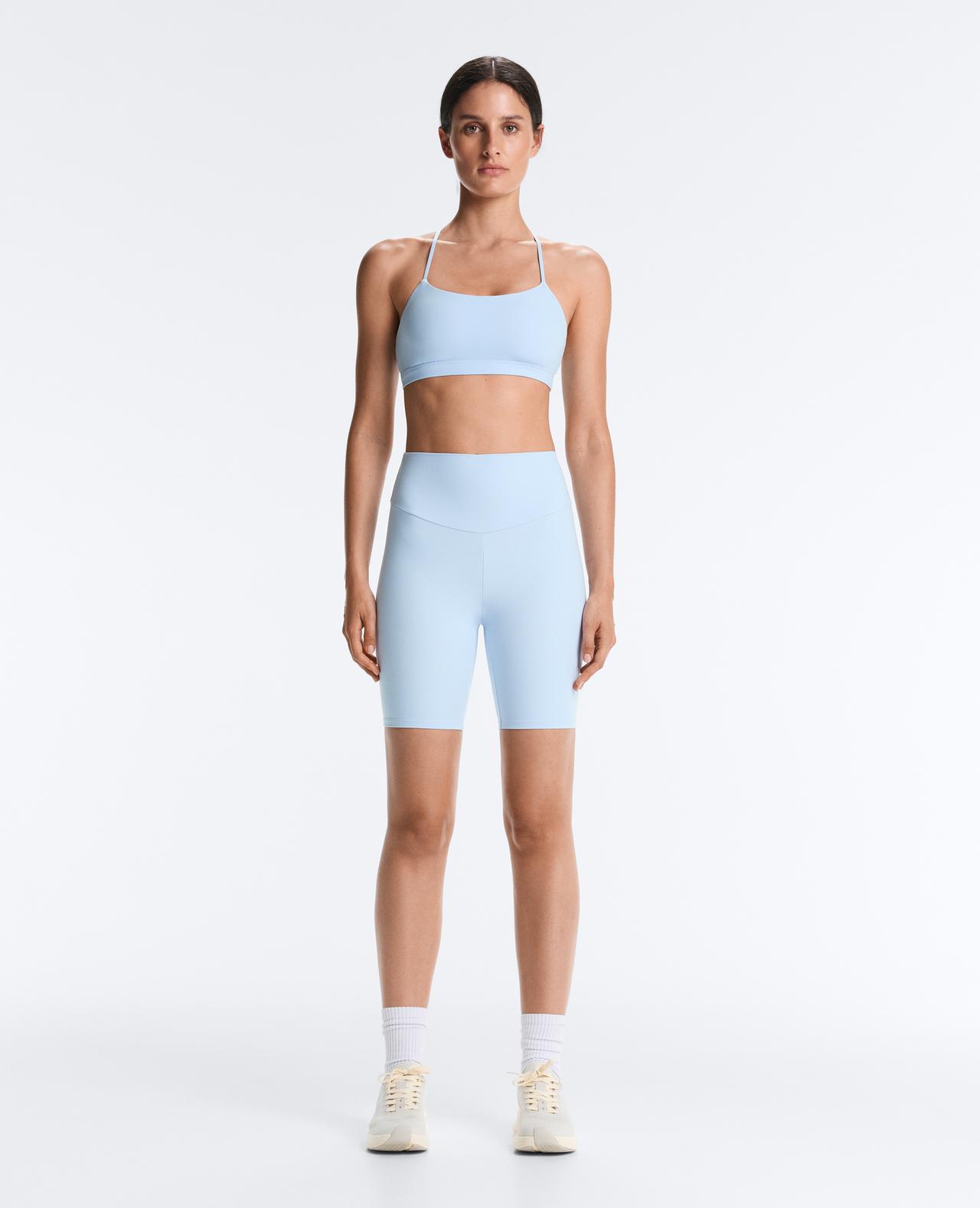 Leggings biker high rise comfortlux 20 cm — SKY BLUE