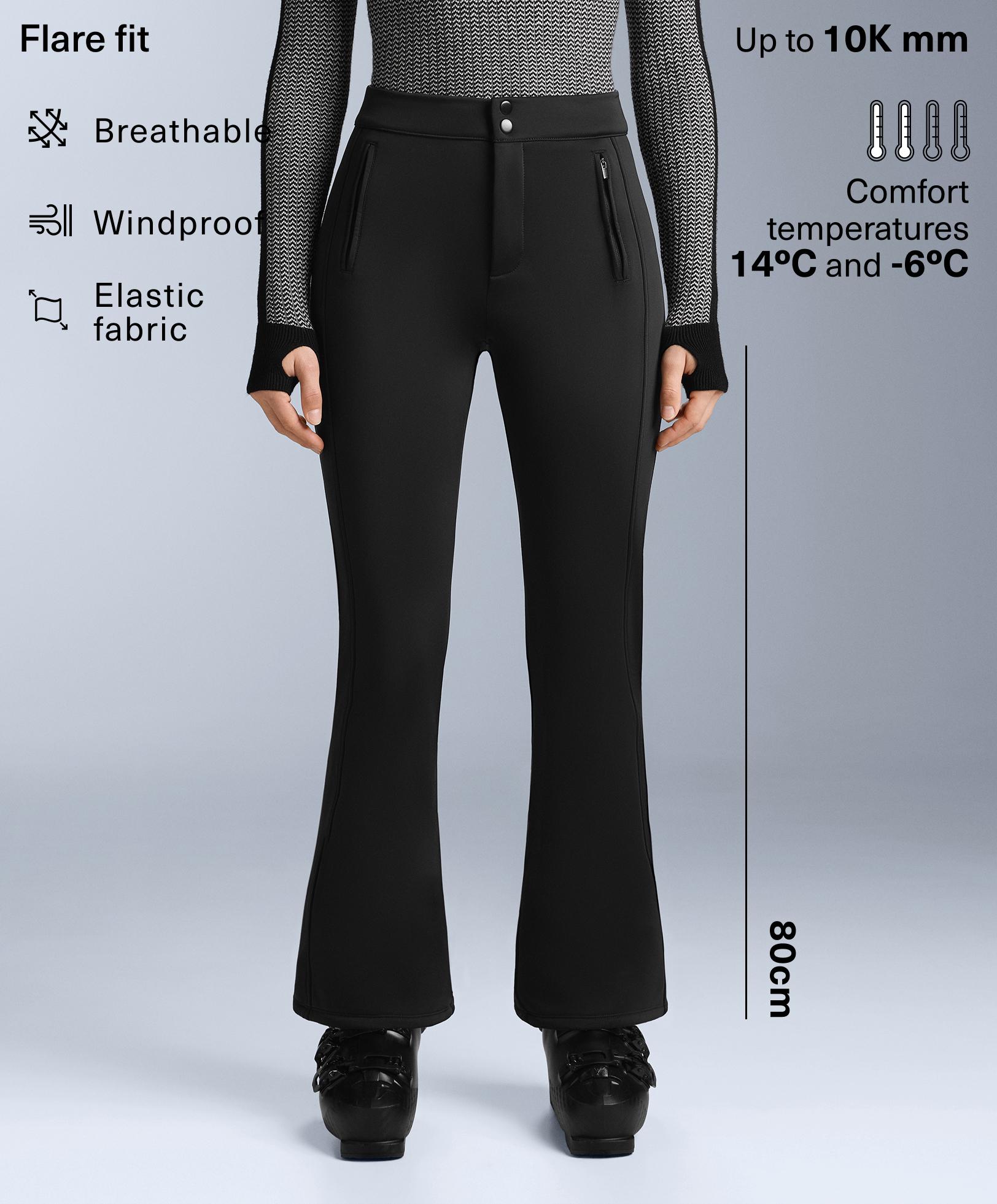 Pantalon élastique flare SKI résistant à l'eau Pantalon élastique flare SKI résistant à l'eau