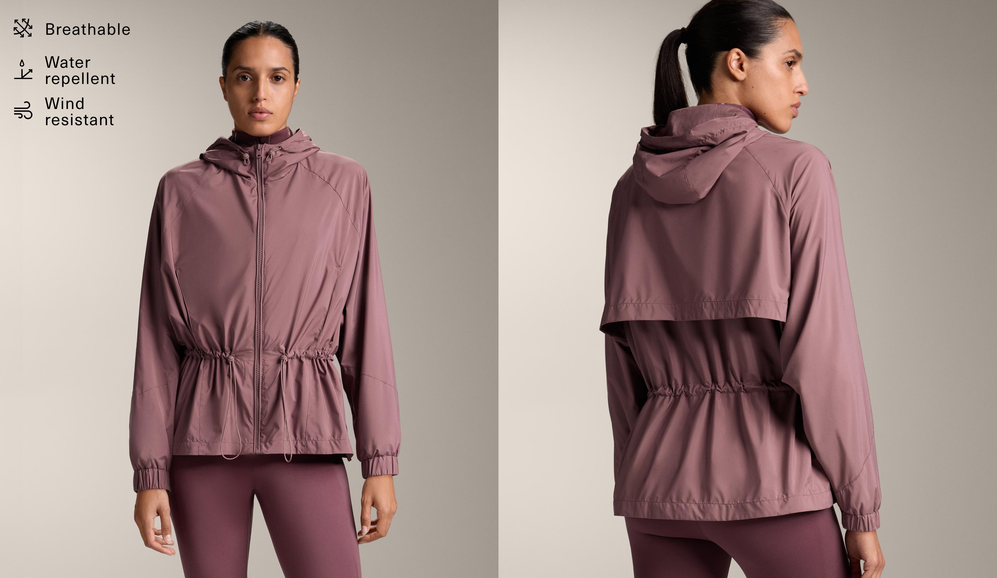 جاكيت واقي من الريح وصاد للماء