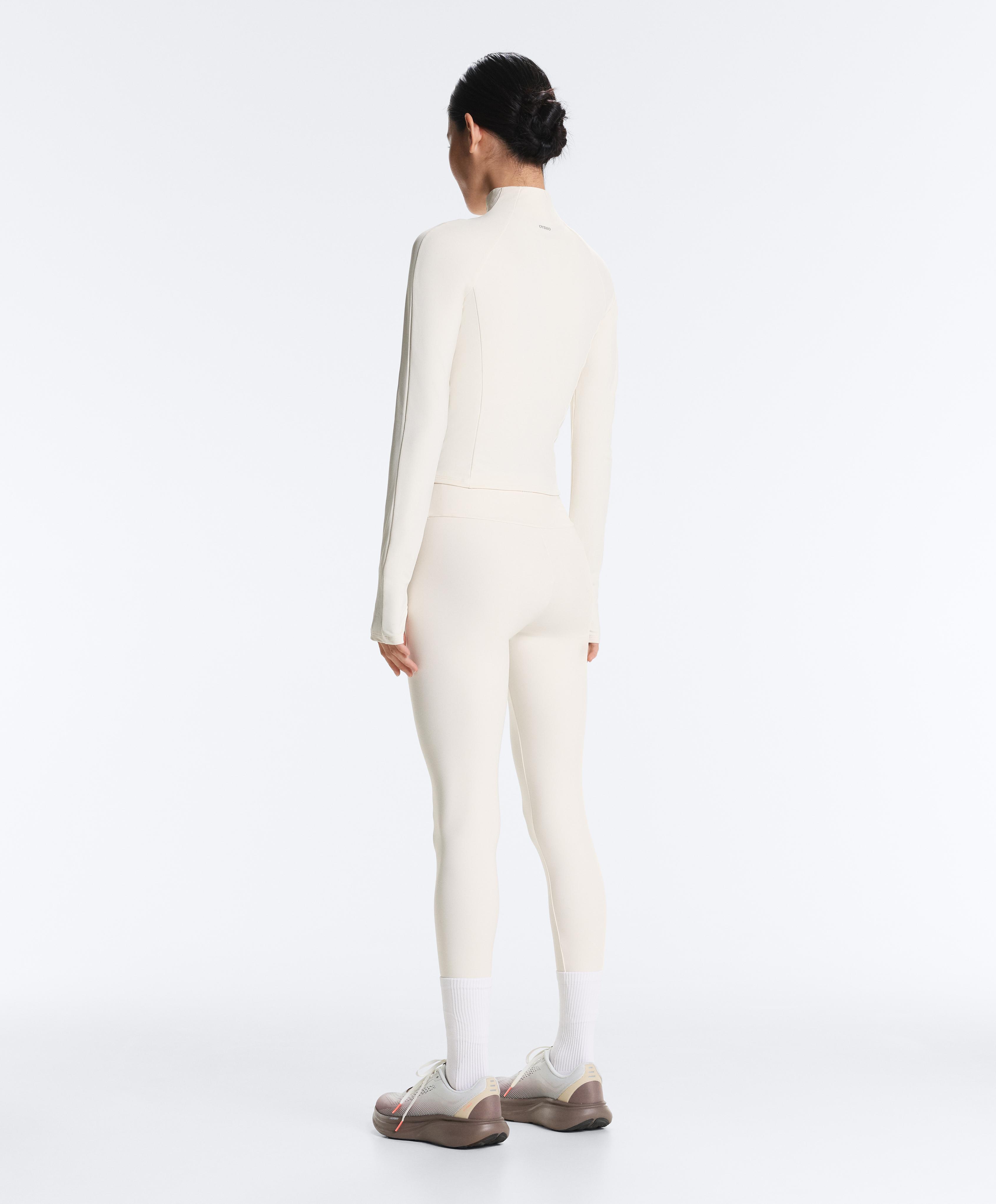 Light warm technical jacket — PALE ECRU