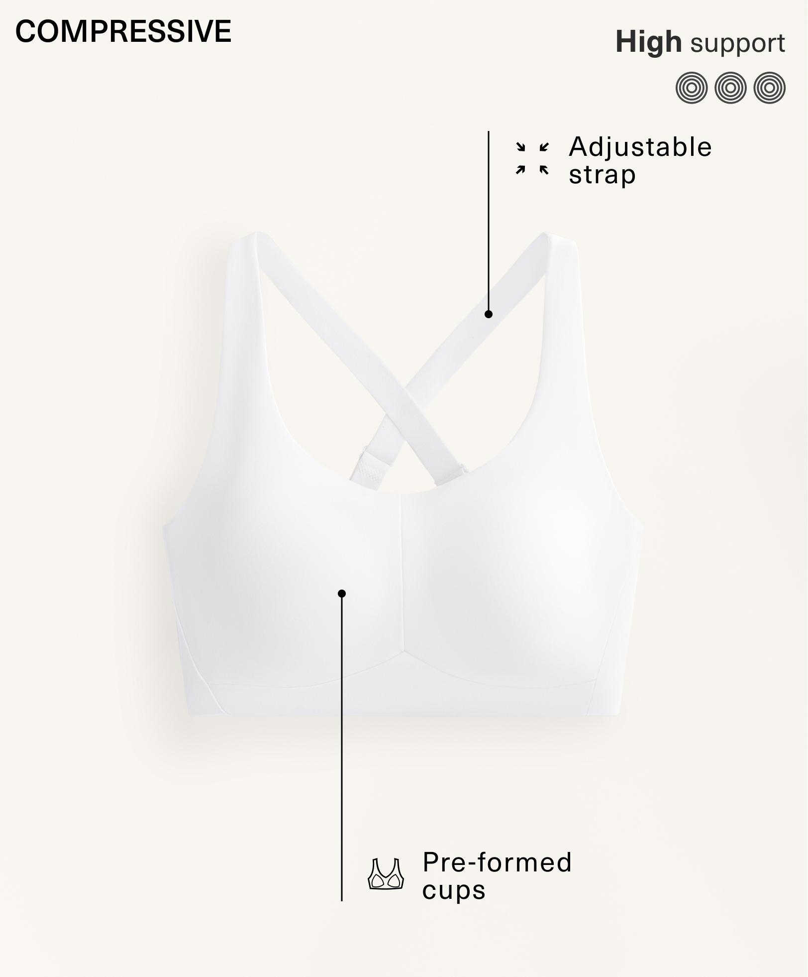 Firm support Compressive sports bra Firm support Compressive sports bra