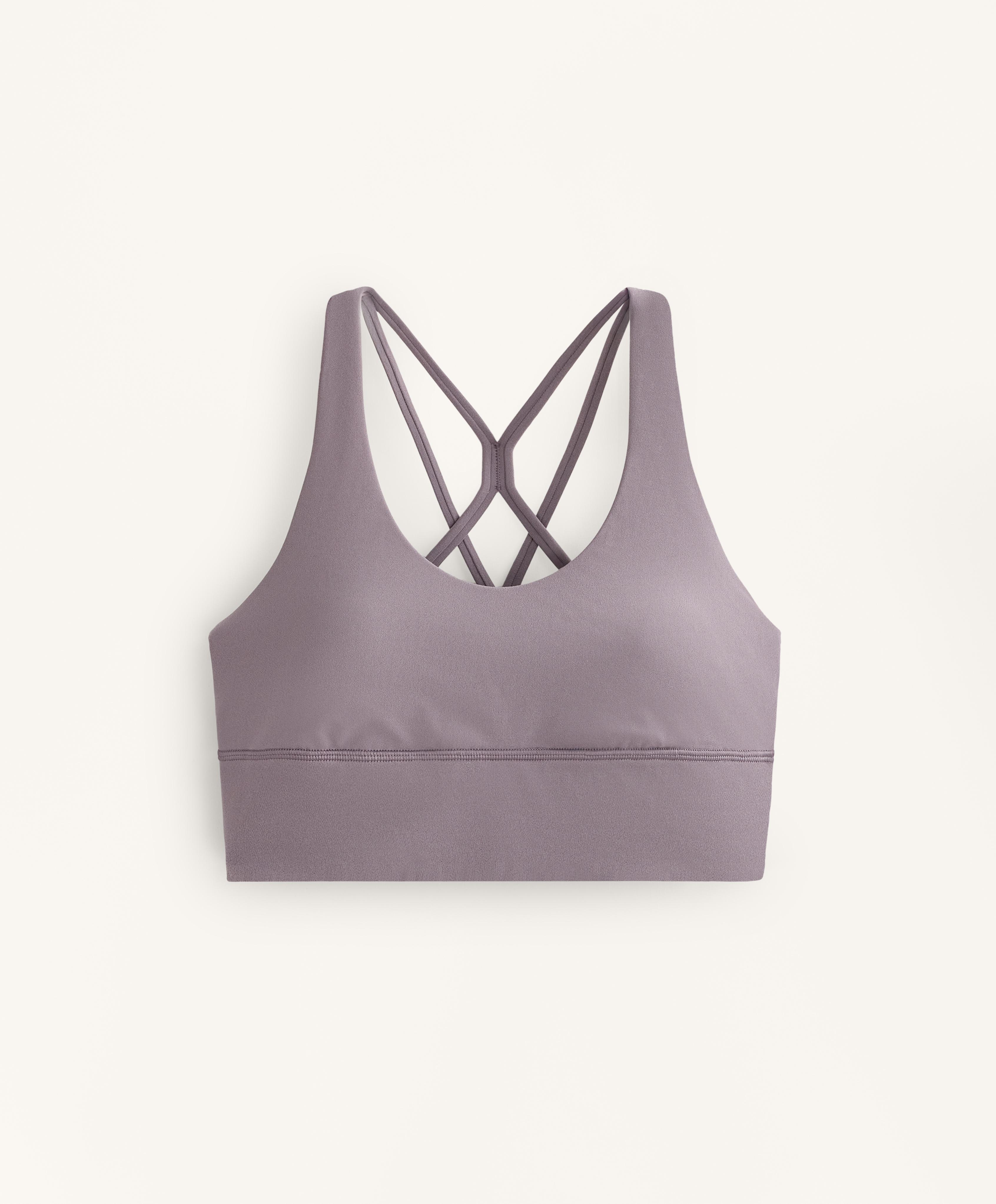 Comfortlux medium support sports bra with cups