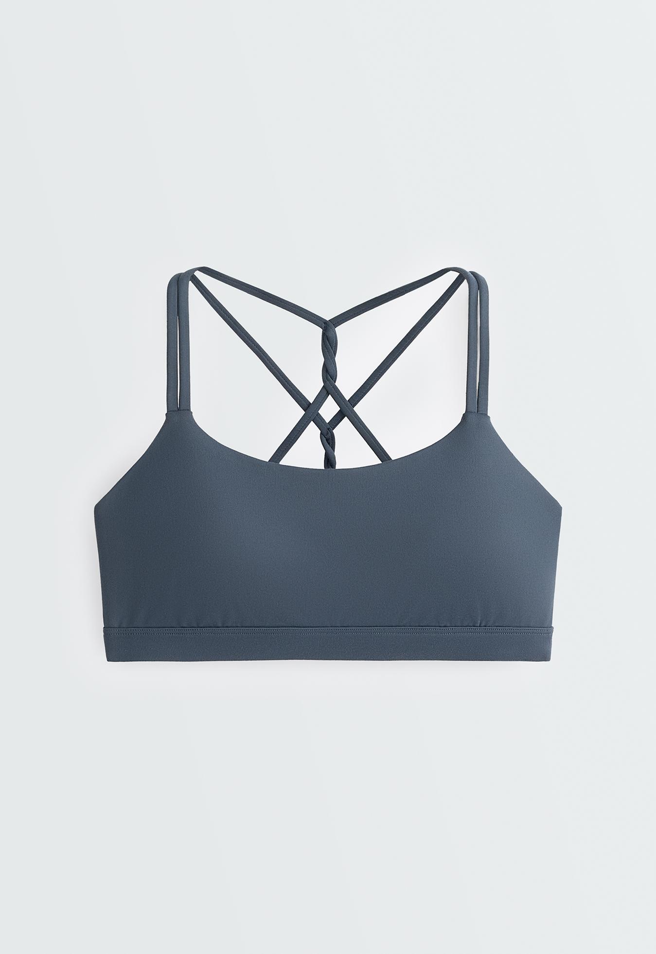 Oysho Hafif destekli çapraz askılı Comfortlux spor sütyeni görsel 4