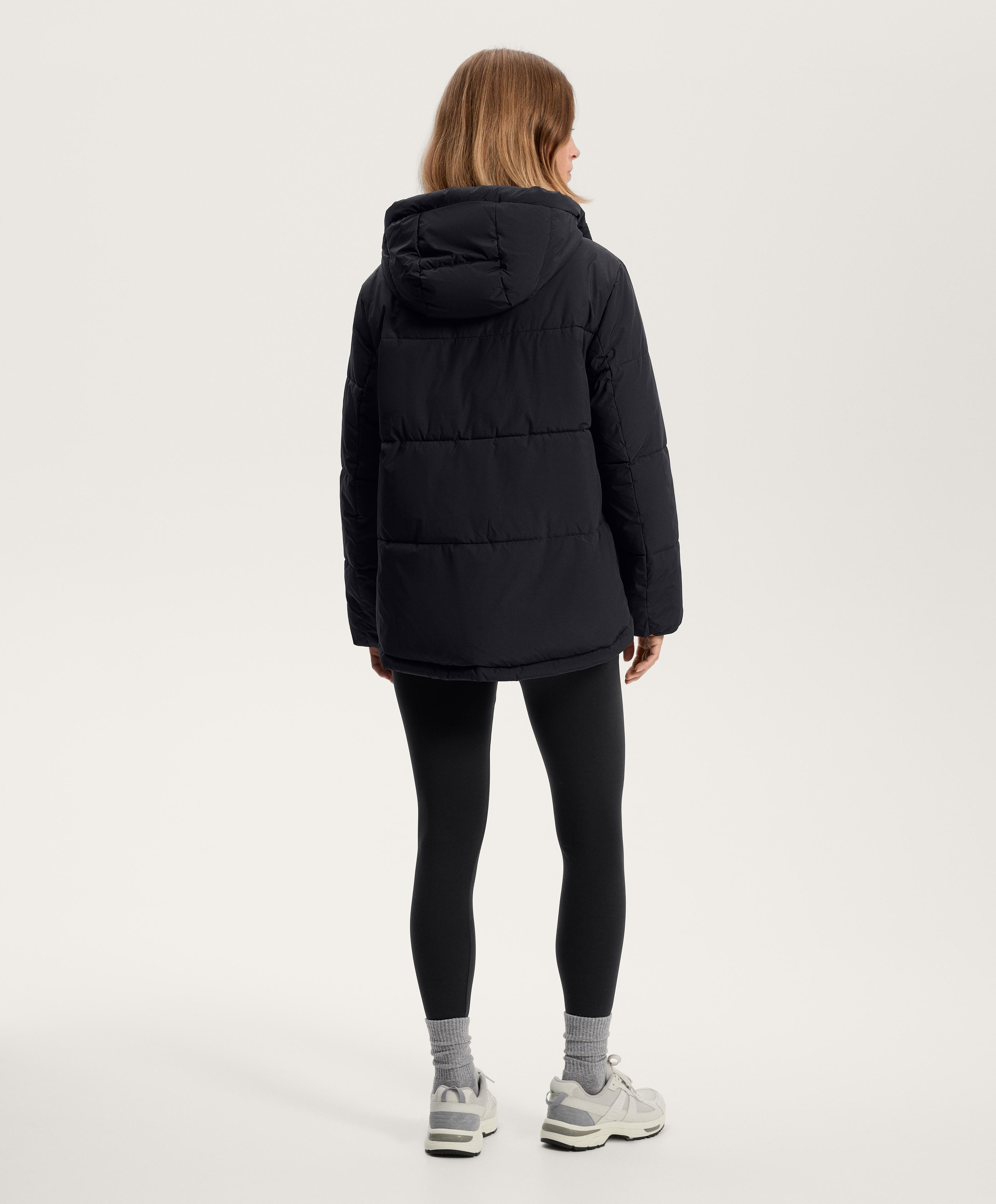Primaloft® water-repellent padded jacket — BLACK