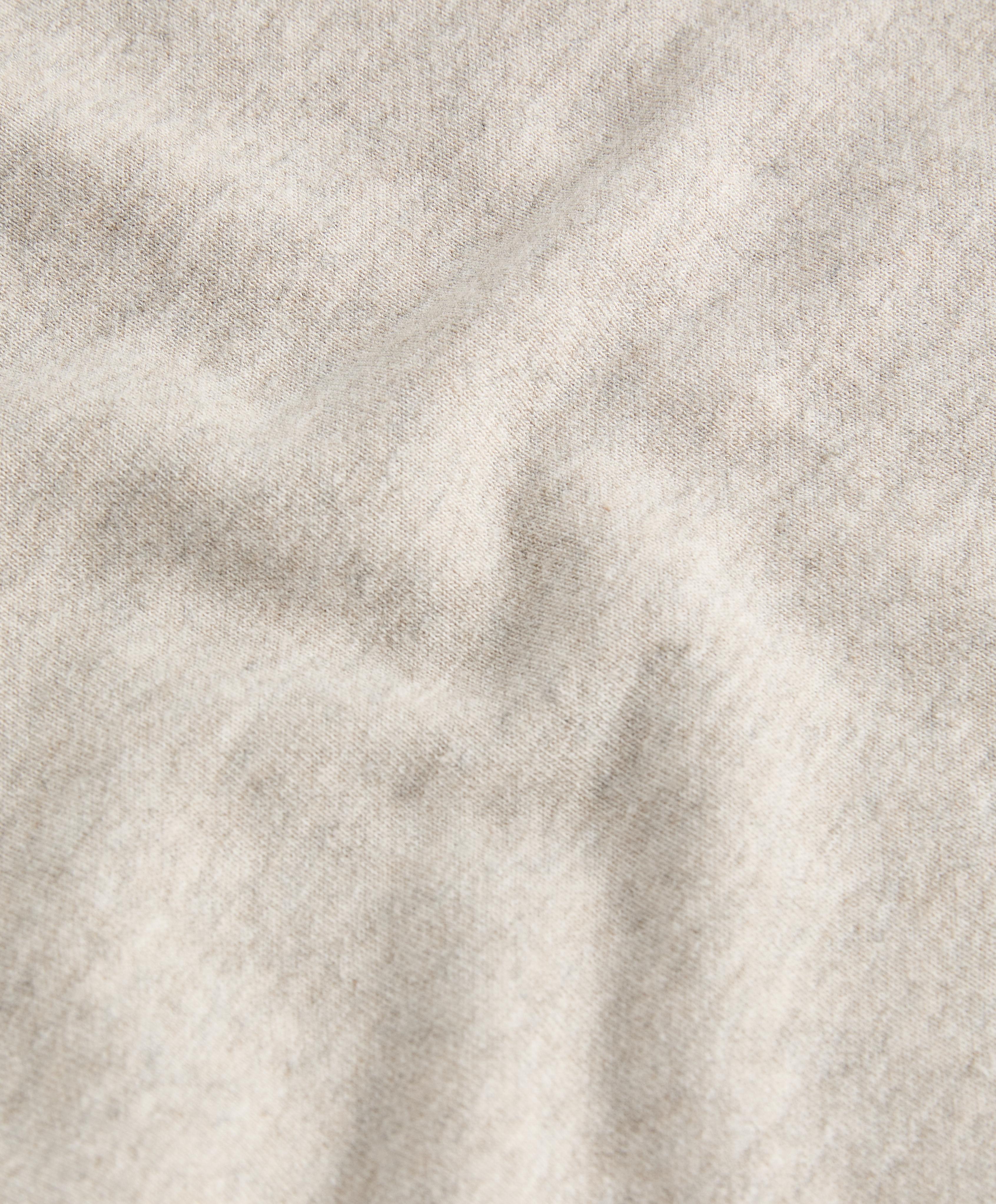 Relaxed fit cotton jogger trousers — BEIGE