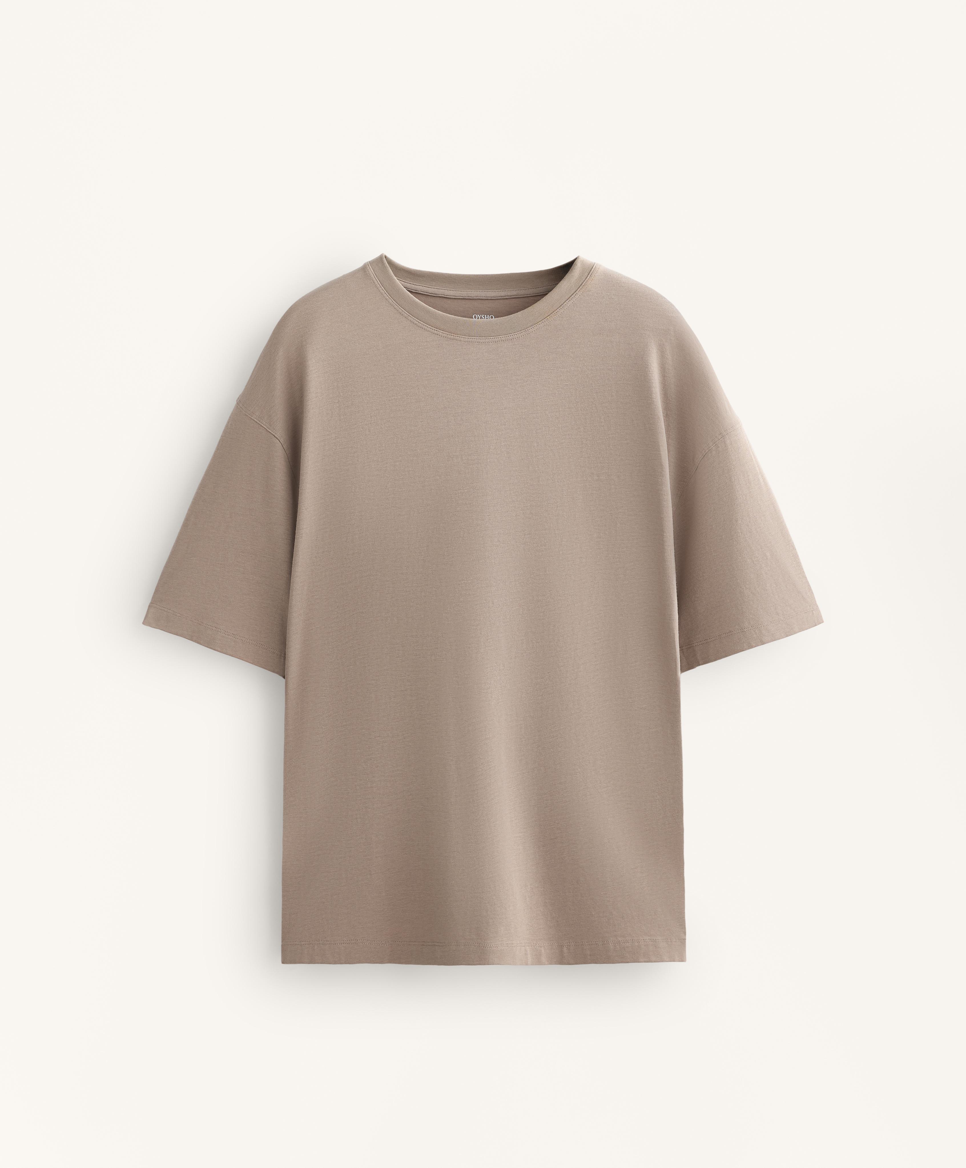 Short sleeve cotton blend T-shirt Short sleeve cotton blend T-shirt