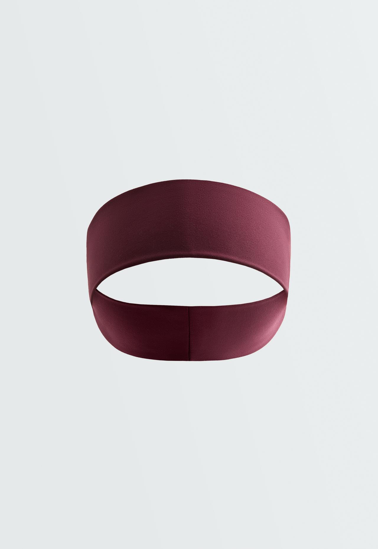6cm sports headband — FADED BURGUNDY