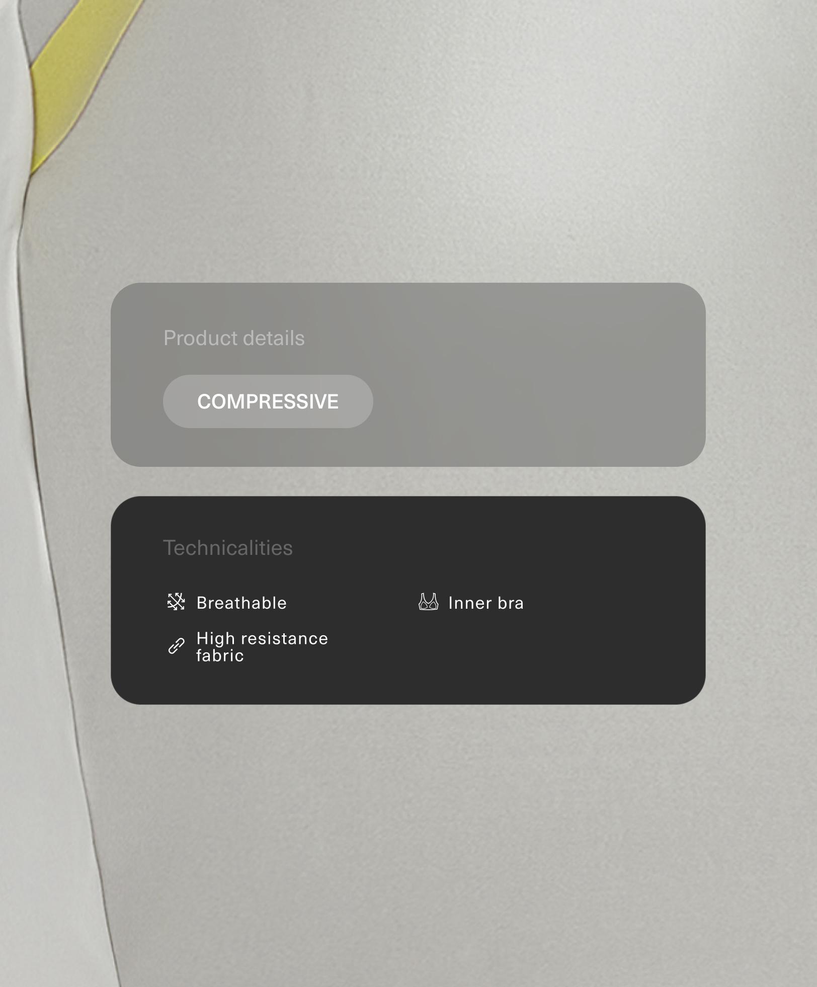 Compressive block tank top - Sale Compressive block tank top - Sale