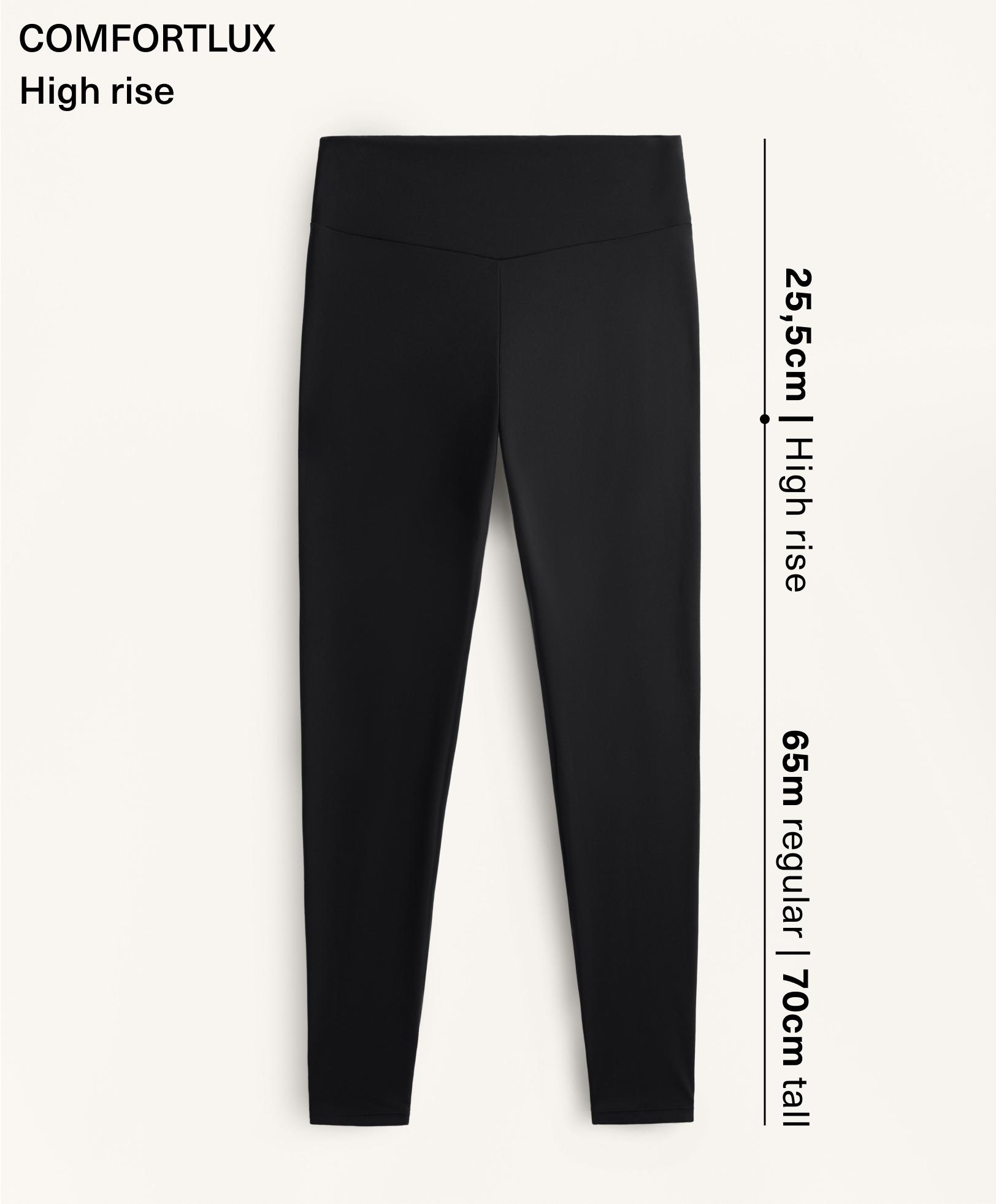 Comfortlux high-rise ankle-length leggings