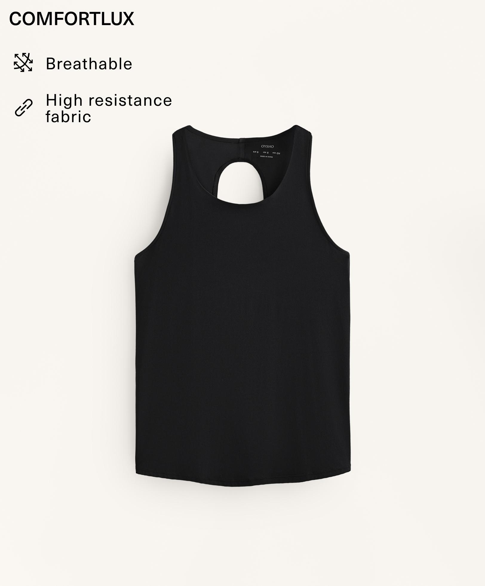 Cross-back comfortlux T-shirt