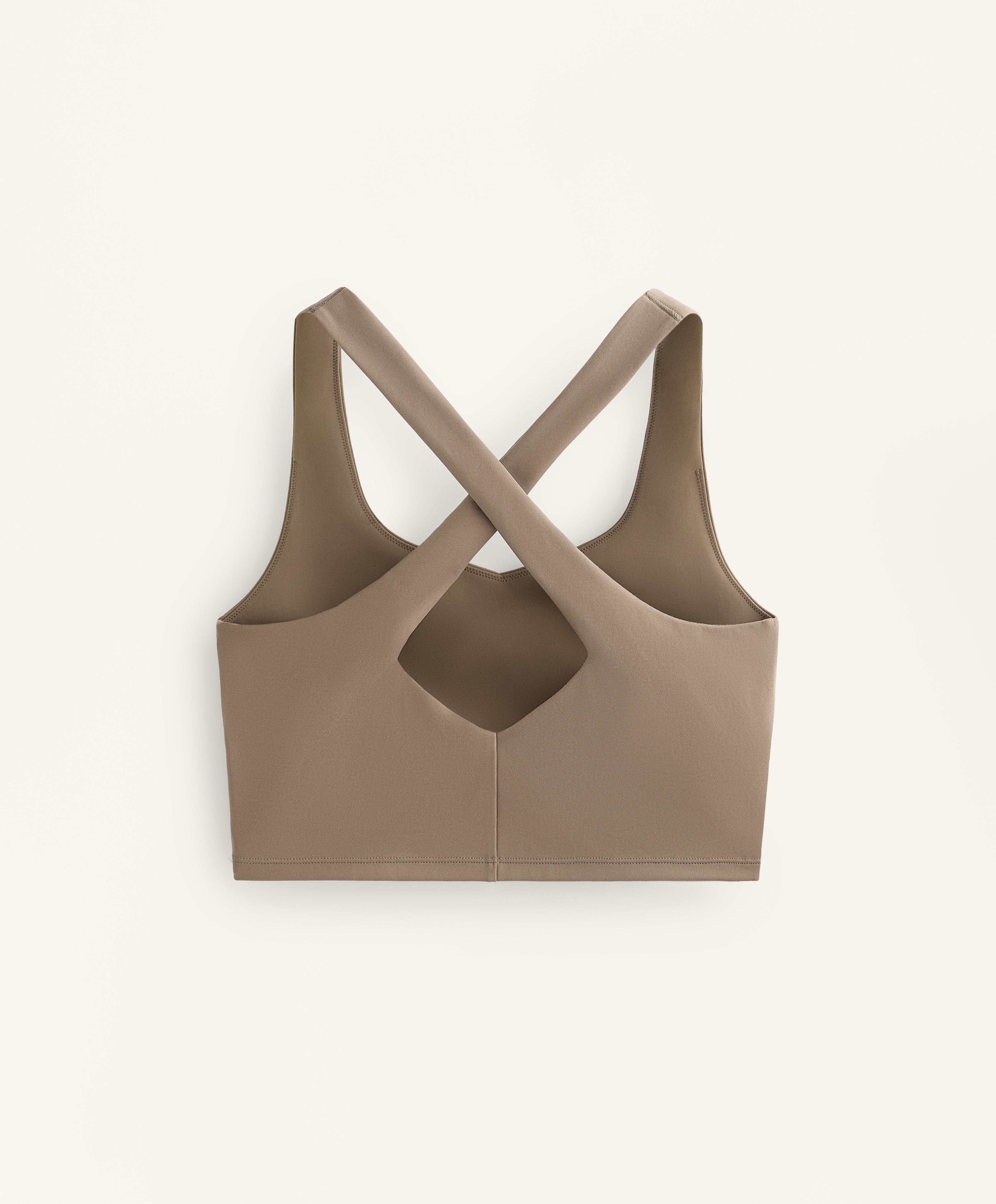 Compressive block tank top