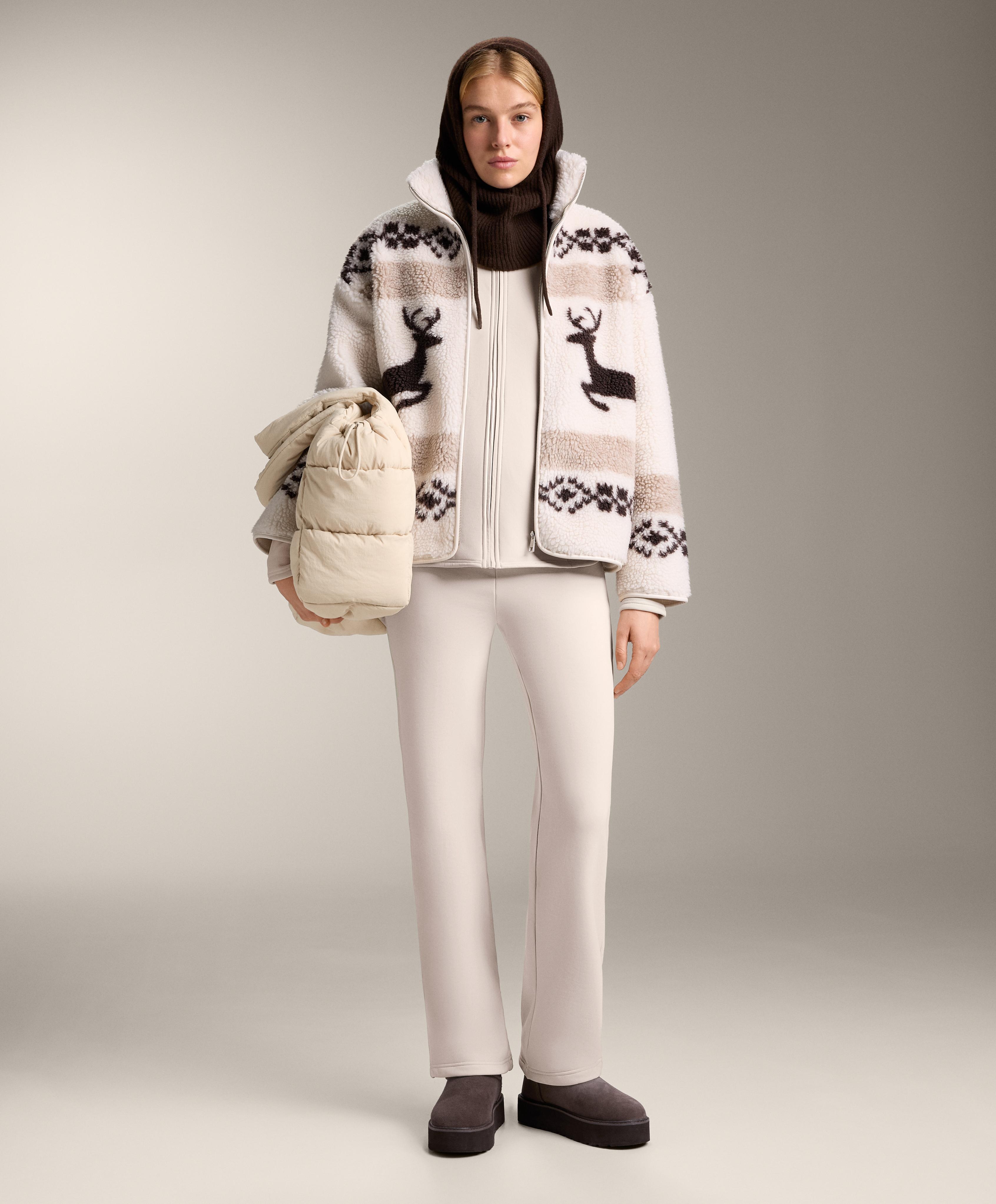 Bootcut seamless high rise super extra Warm trousers